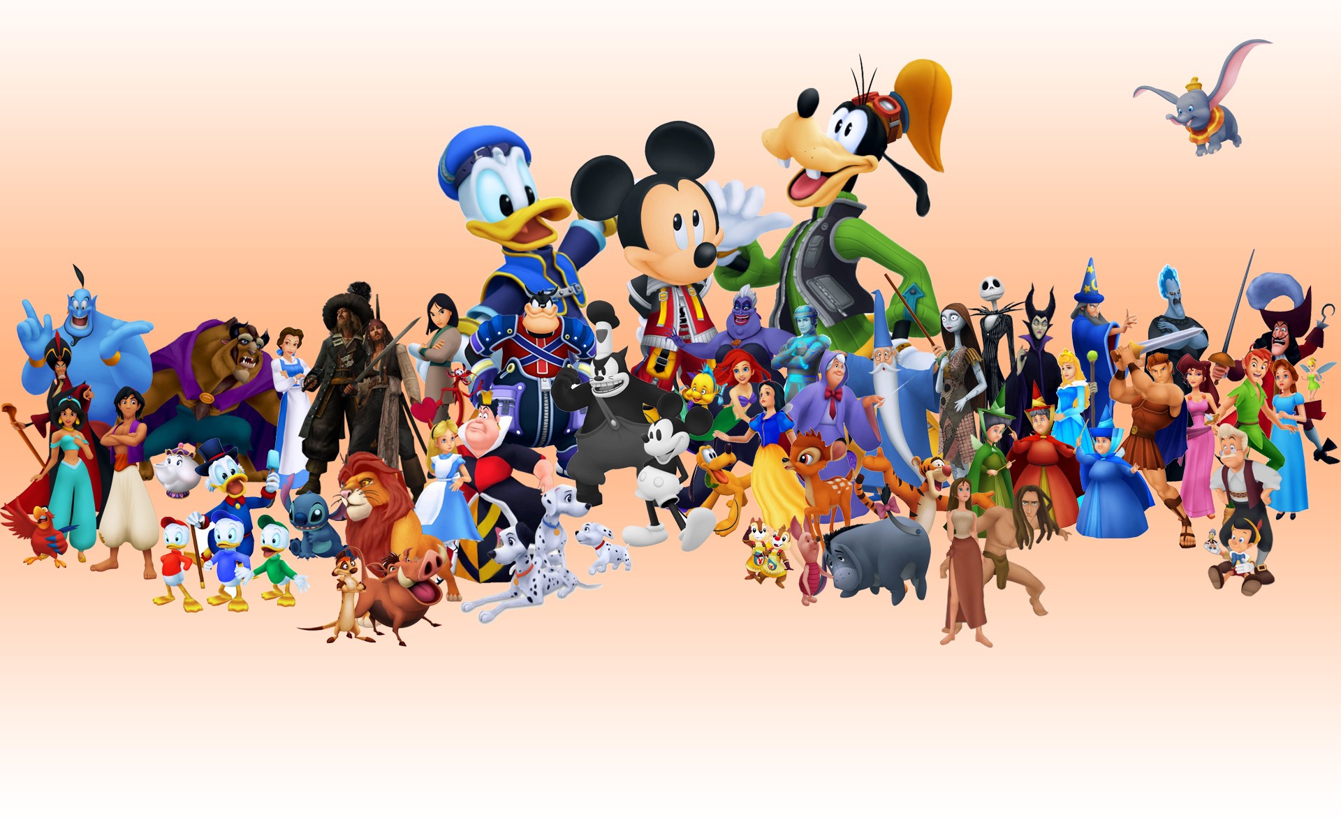 Download To Your Desktop Wallpapers - Disney Characters - HD Wallpaper 