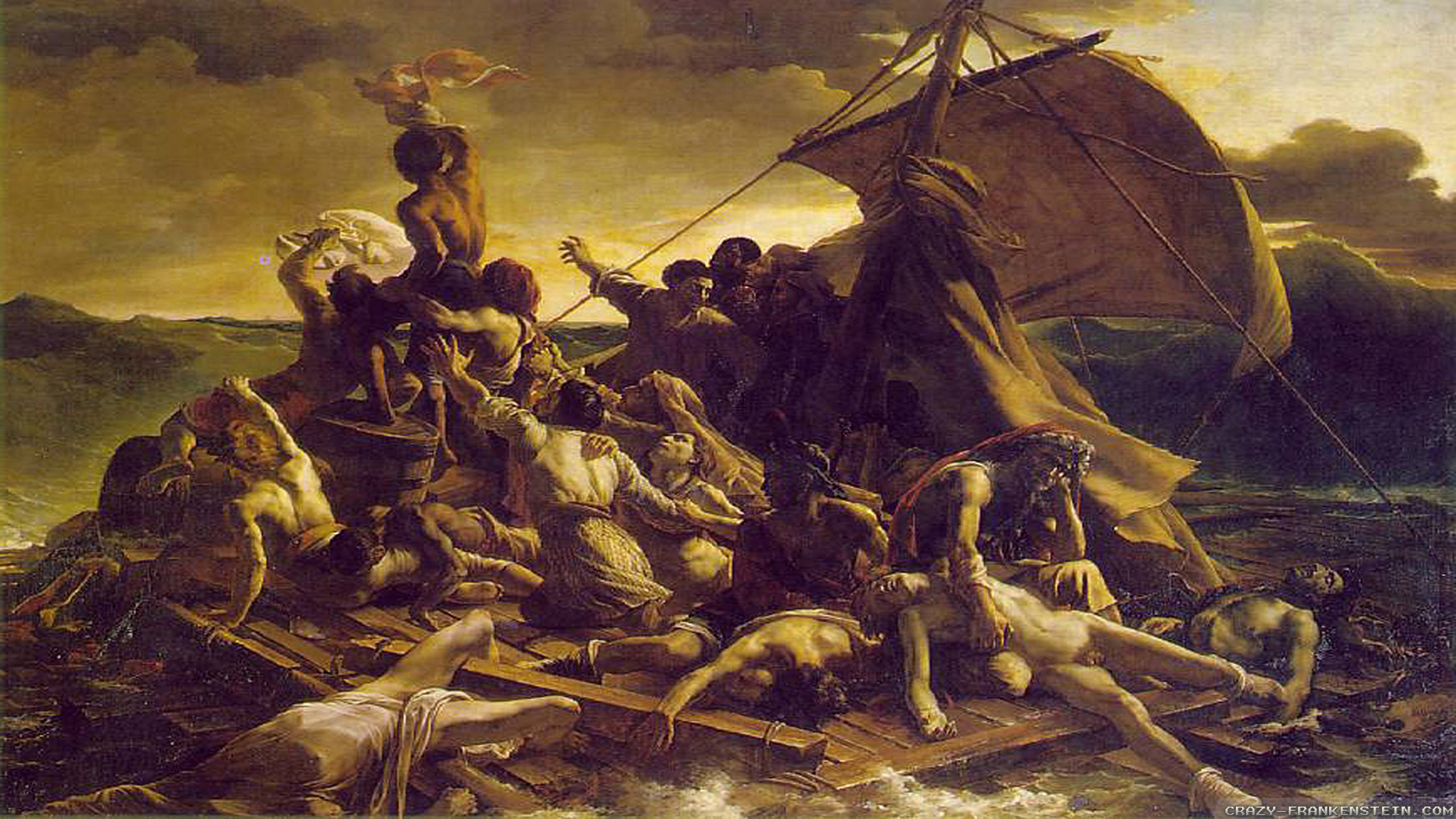 Gericault Medusa High Resolution - HD Wallpaper 