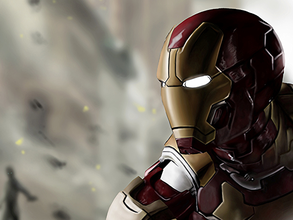 Iron Man In Avengers Age Of Ultron Wallpaper - HD Wallpaper 