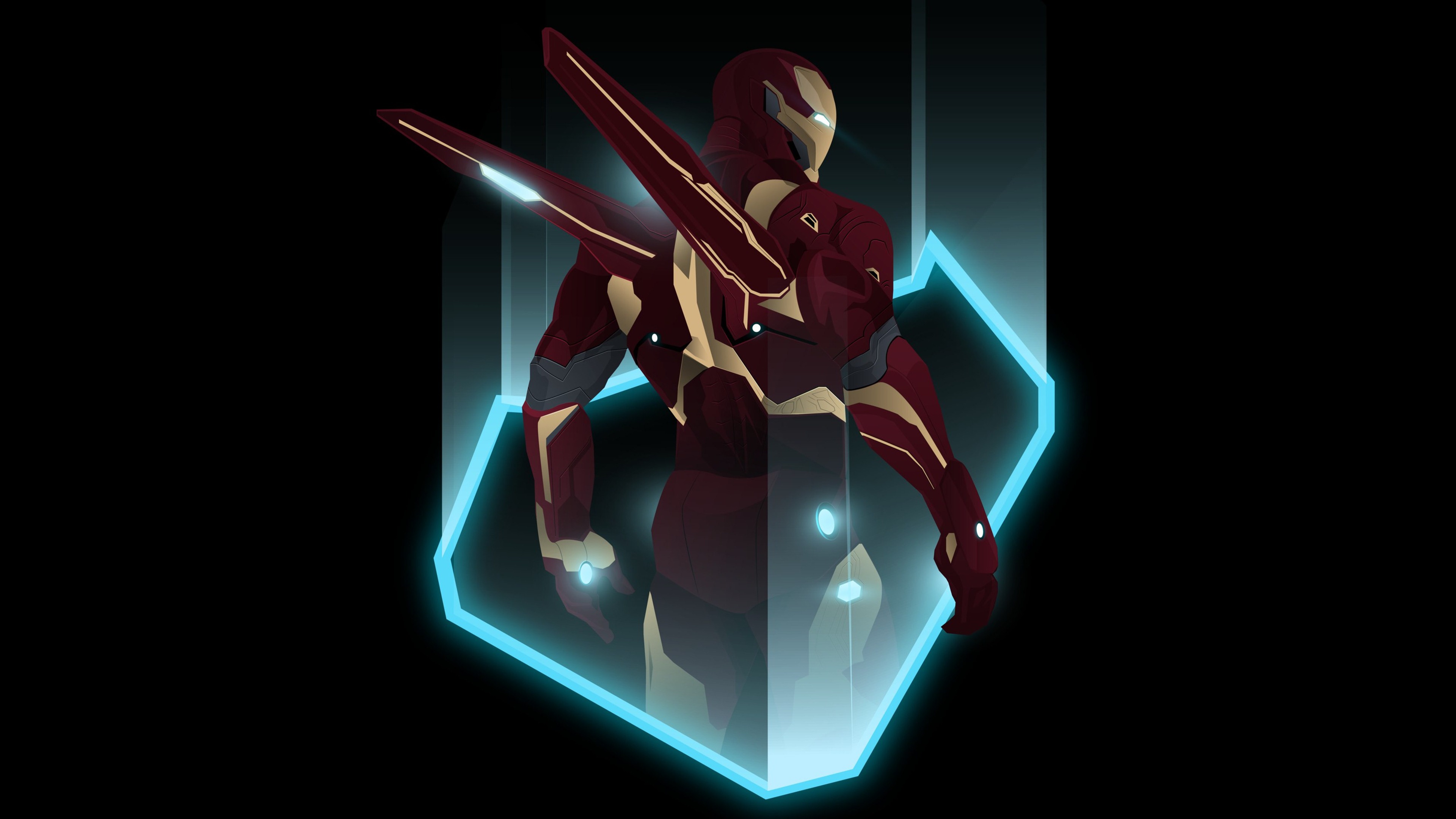 4k Avengers Endgame Background Hd Wallpaper - Iron Man Artwork Wallpaper Hd  - 3840x2160 Wallpaper 