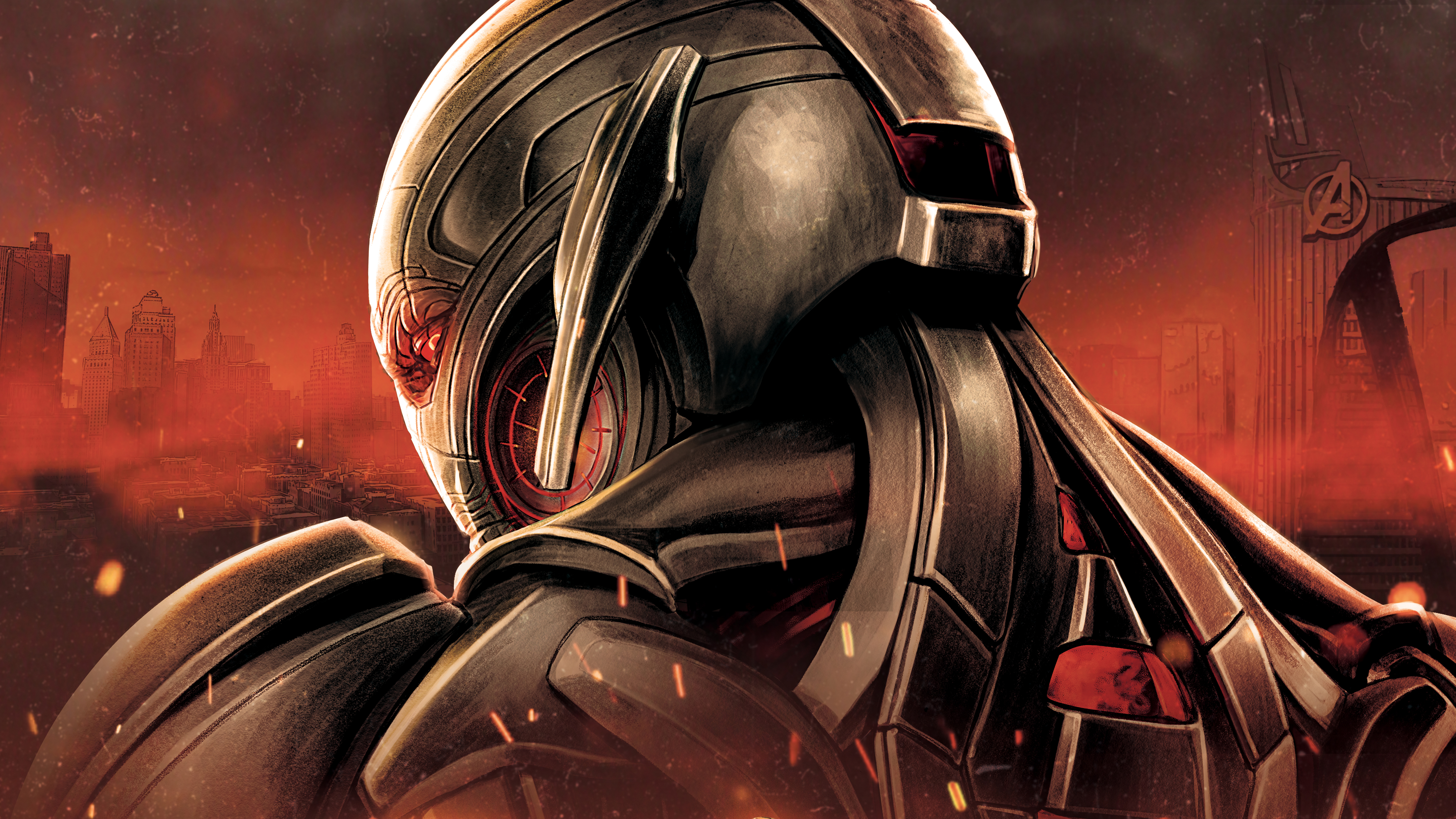 Avengers Age Of Ultron Poster - HD Wallpaper 