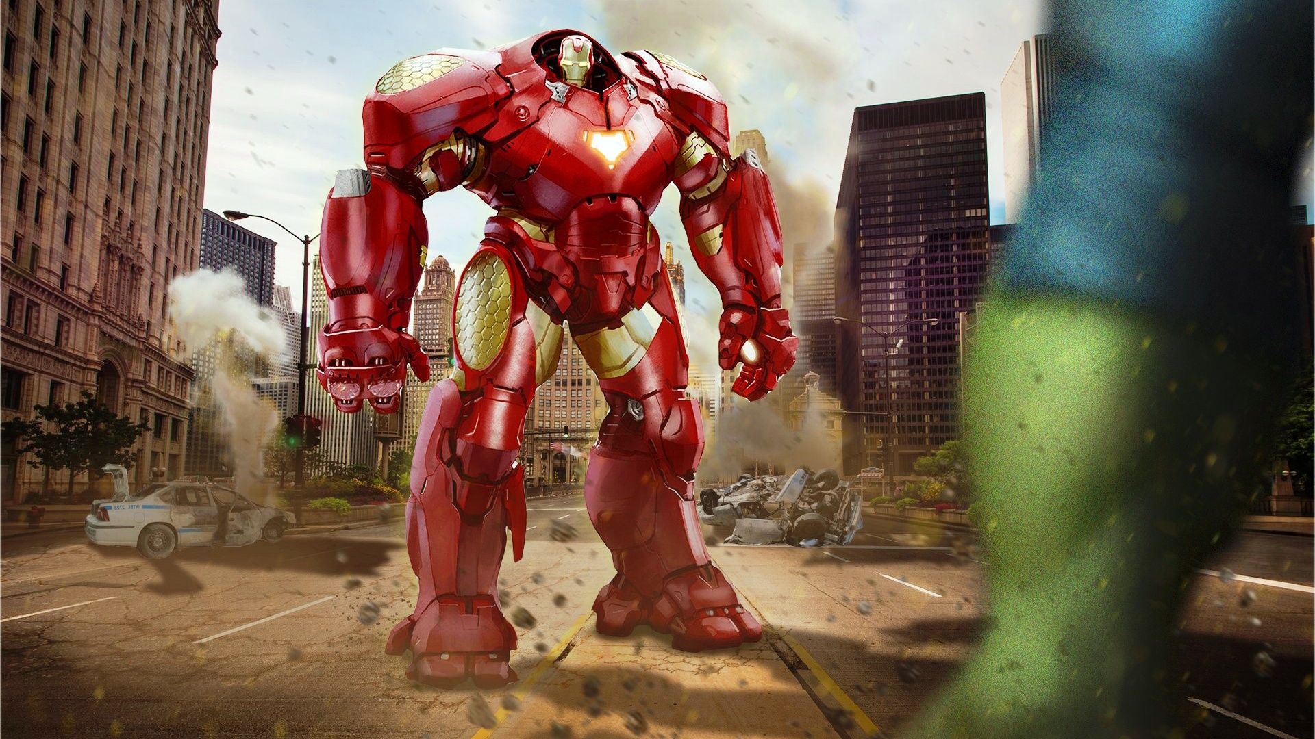 Iron Man And Hulk Avengers Age Of Ultron - Iron Man High Mb - HD Wallpaper 