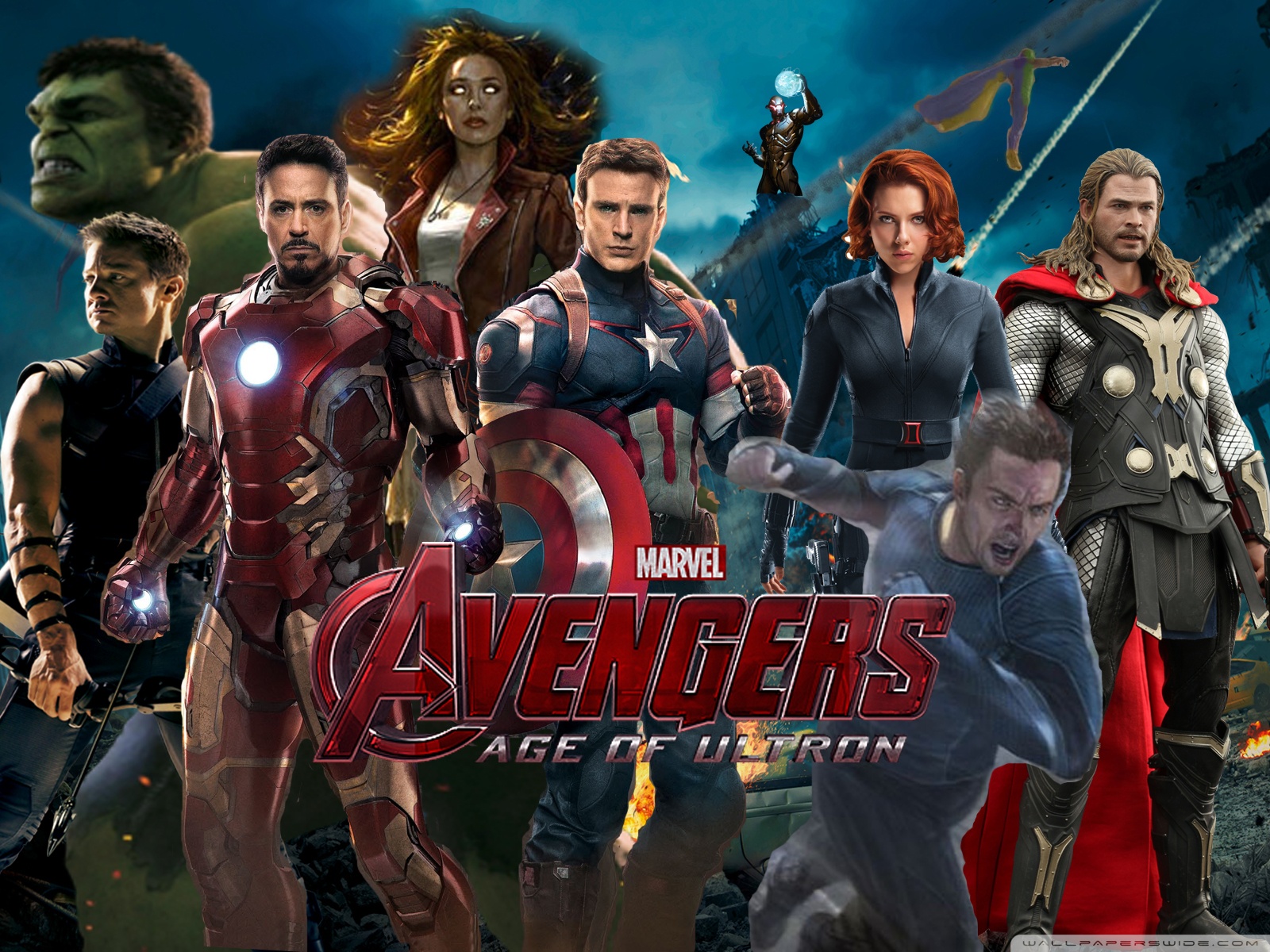 Avengers Age Of Ultron - HD Wallpaper 