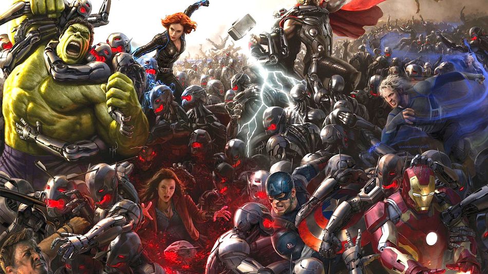 Age Of Ultron Art - HD Wallpaper 