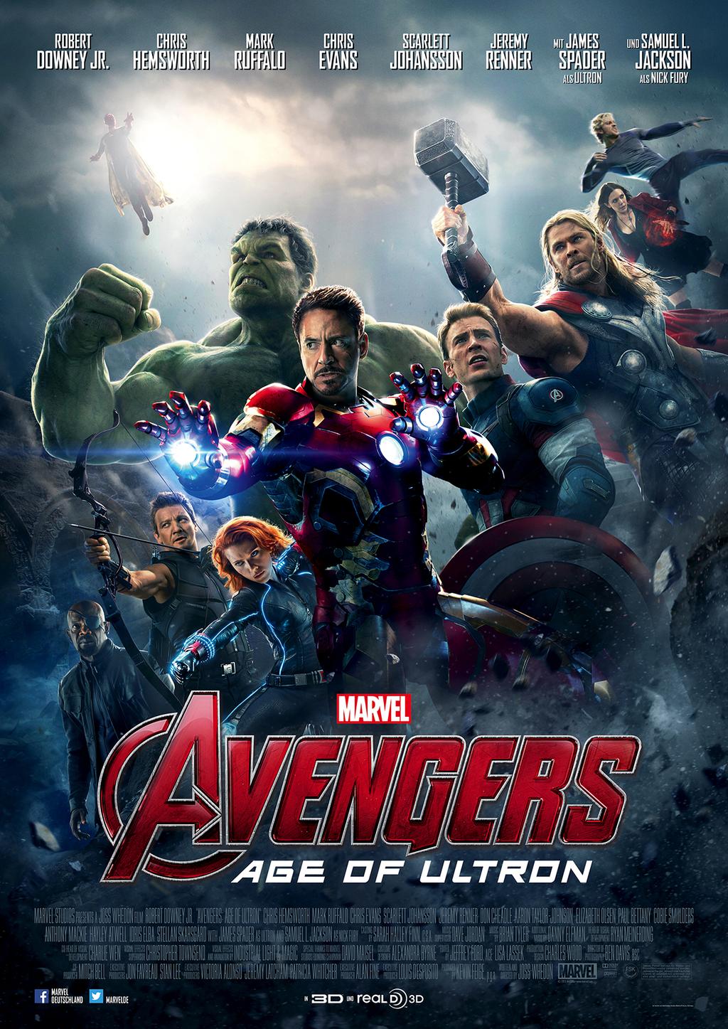 2015 Avengers Age Of Ultron - HD Wallpaper 