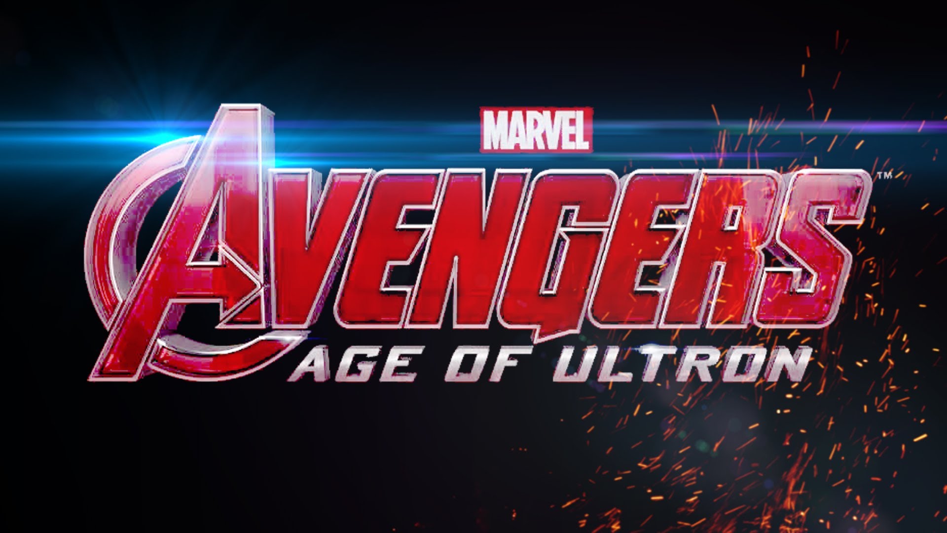 Logo Avengers Age Of Ultron - HD Wallpaper 