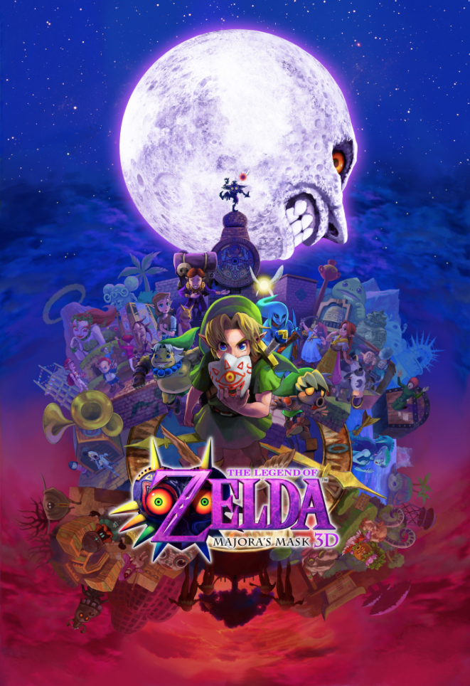 Legend Of Zelda Majora's Mask 3d Poster - HD Wallpaper 