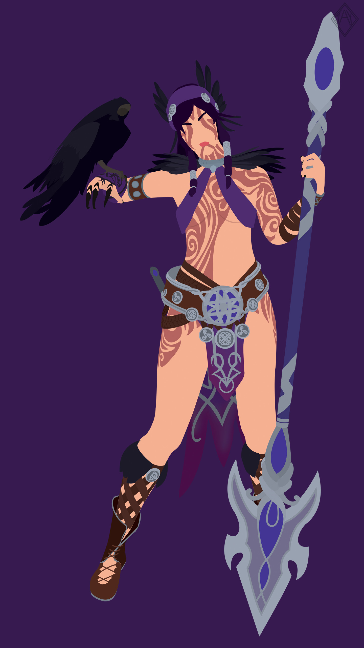 Morrigan Smite - HD Wallpaper 