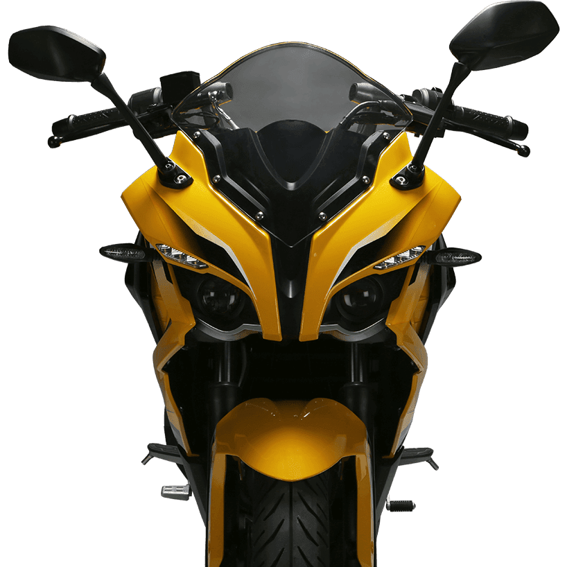 Bajaj Pulsar Rs 200 Front Headlight Image - Pulsar Rs 200 Vs Dominar 400 - HD Wallpaper 