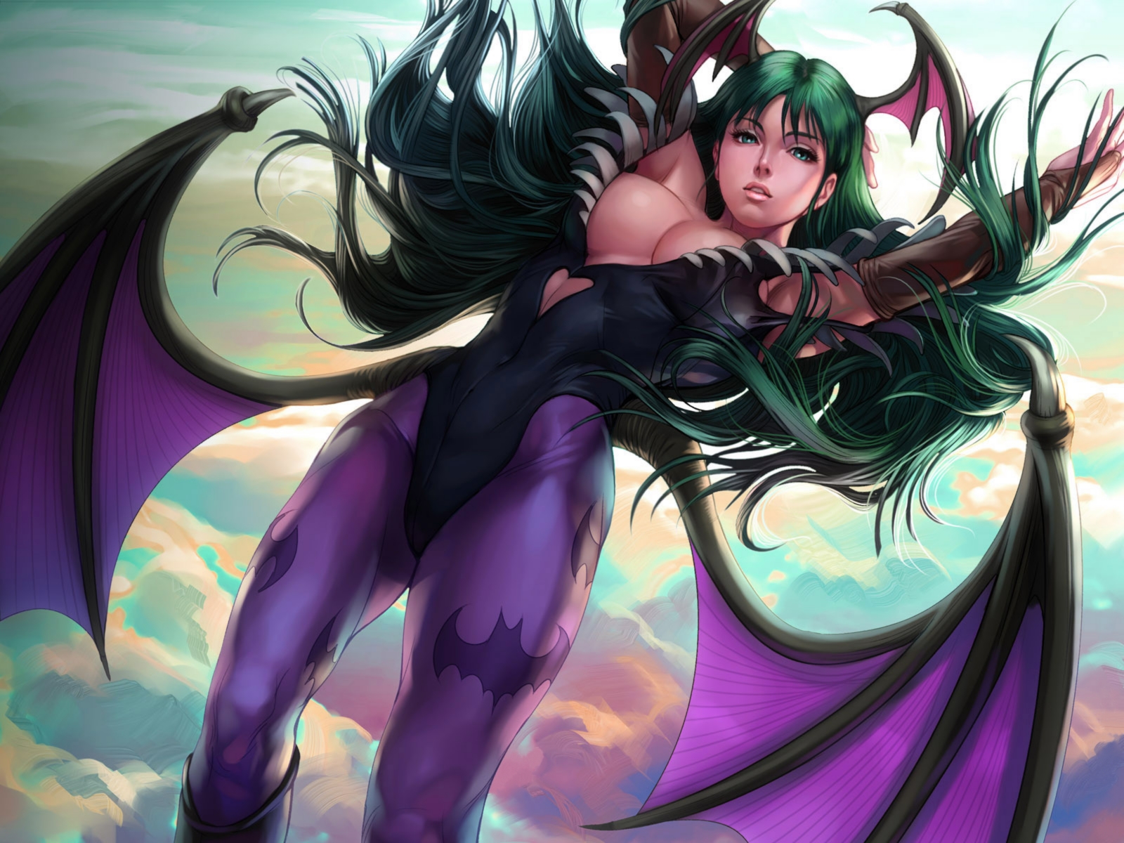 Artgerm Morrigan - HD Wallpaper 