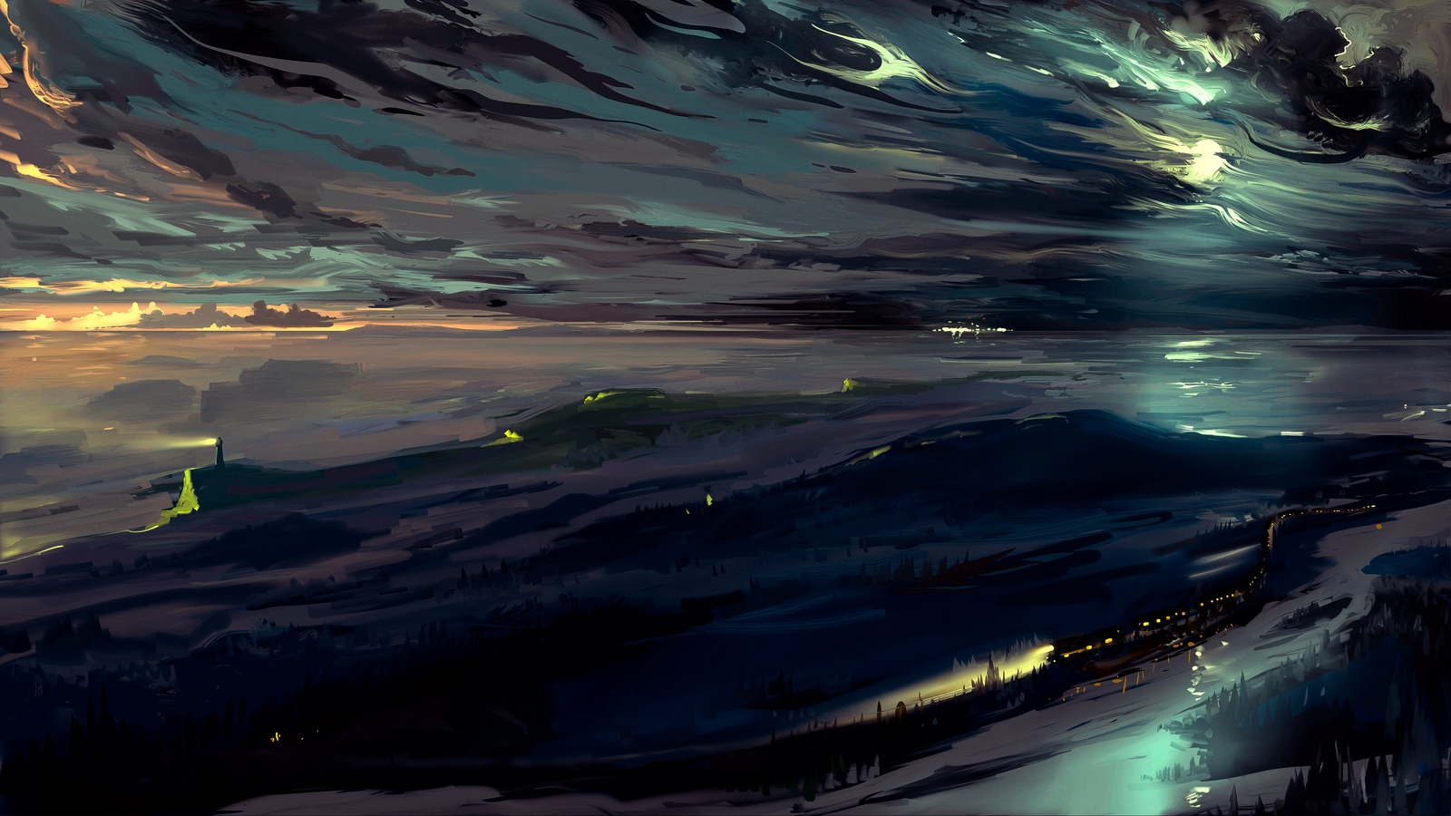 Wallpaper Sky, Art, Dark, Night - Dark Art Wallpaper 4k - 1600x900 Wallpaper Wallpaper Sky, Art, Dark, Night - Dark Art Wallpaper 4k - 1600x900 Wallpaper