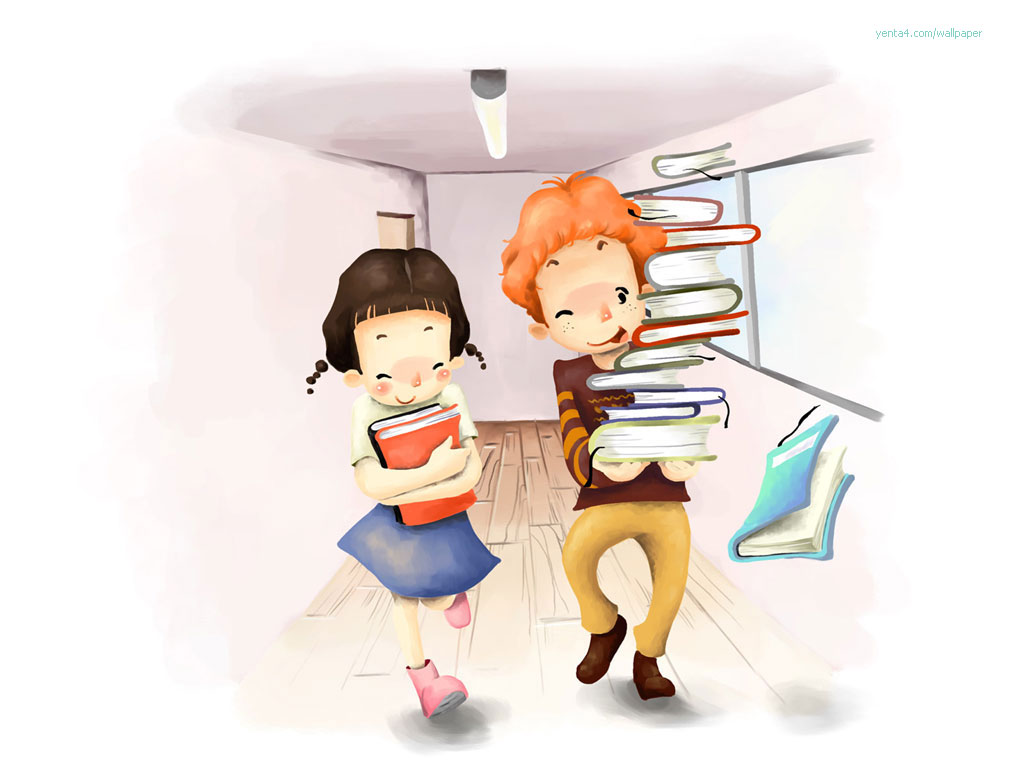 Student Holding Books Clipart - HD Wallpaper 