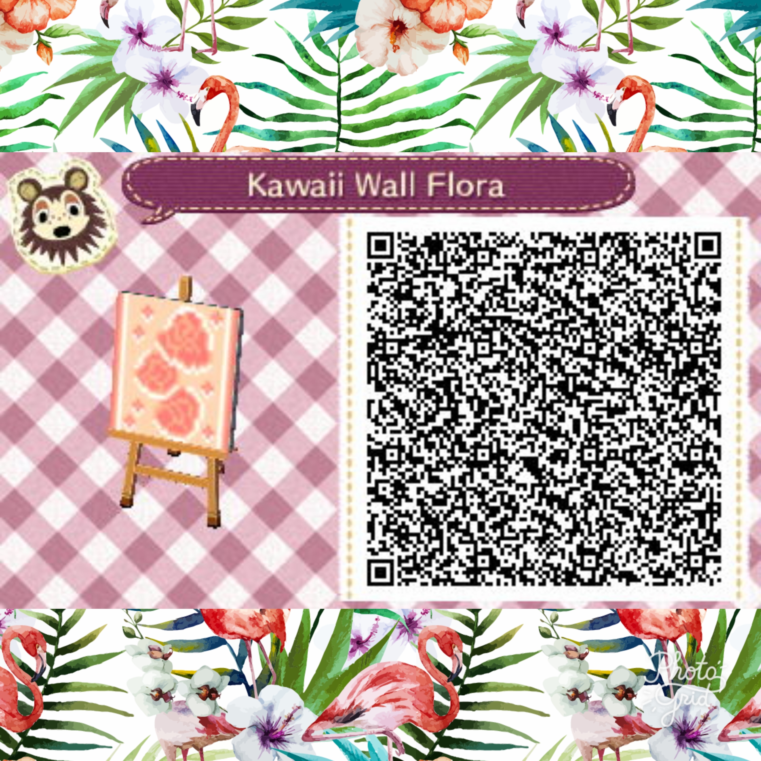 Acnl Circle Grass Qr Code - HD Wallpaper 