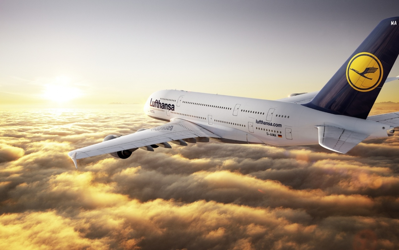 Airbus A380 Lufthansa - Lufthansa Airlines - HD Wallpaper 