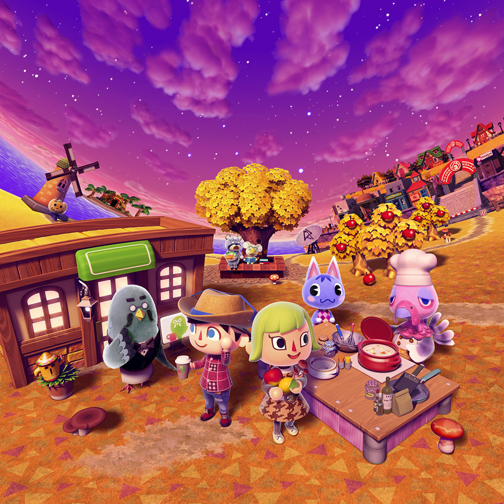 Animal Crossing New Leaf Wallpaper - Animal Crossing Autumn - HD Wallpaper 