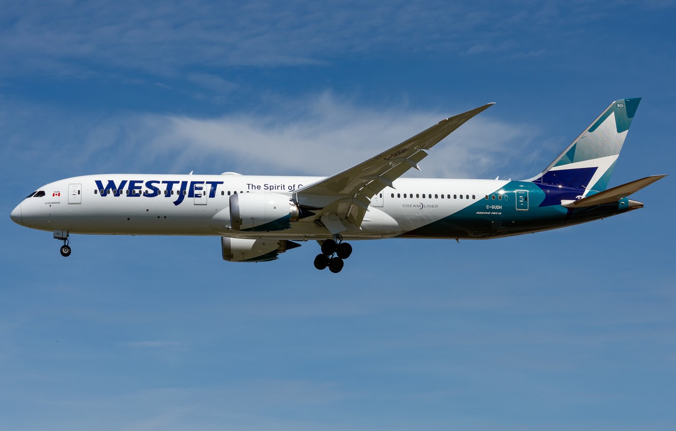 Photo Wallpaper Boeing, 787-9, Westjet - 787 9 - HD Wallpaper 