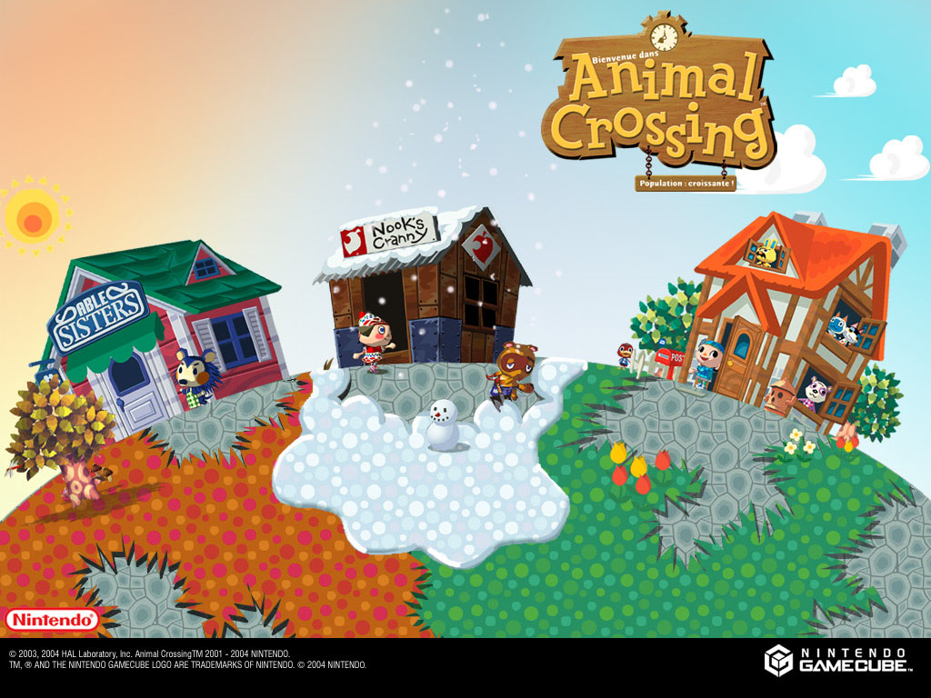 Animal Crossing Gamecube Fan Art - HD Wallpaper 