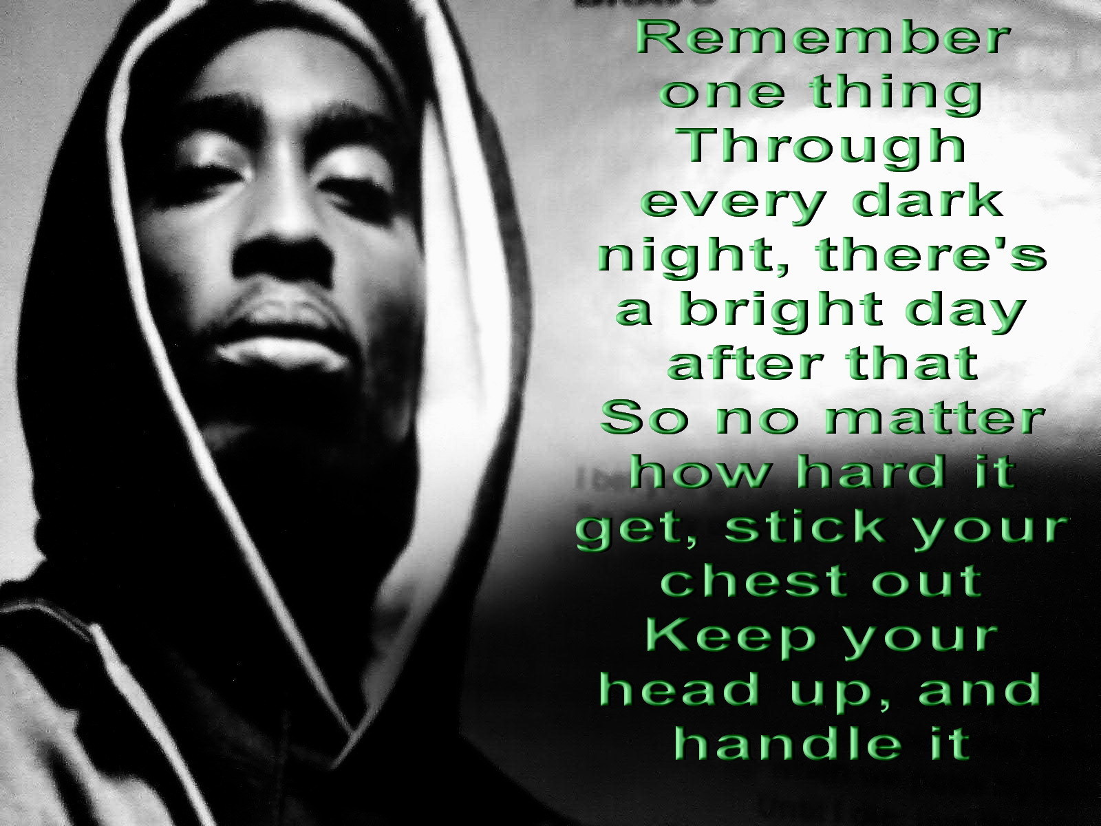 Tupac Shakur Pictures - Goodnight Gangster Quotes - HD Wallpaper 