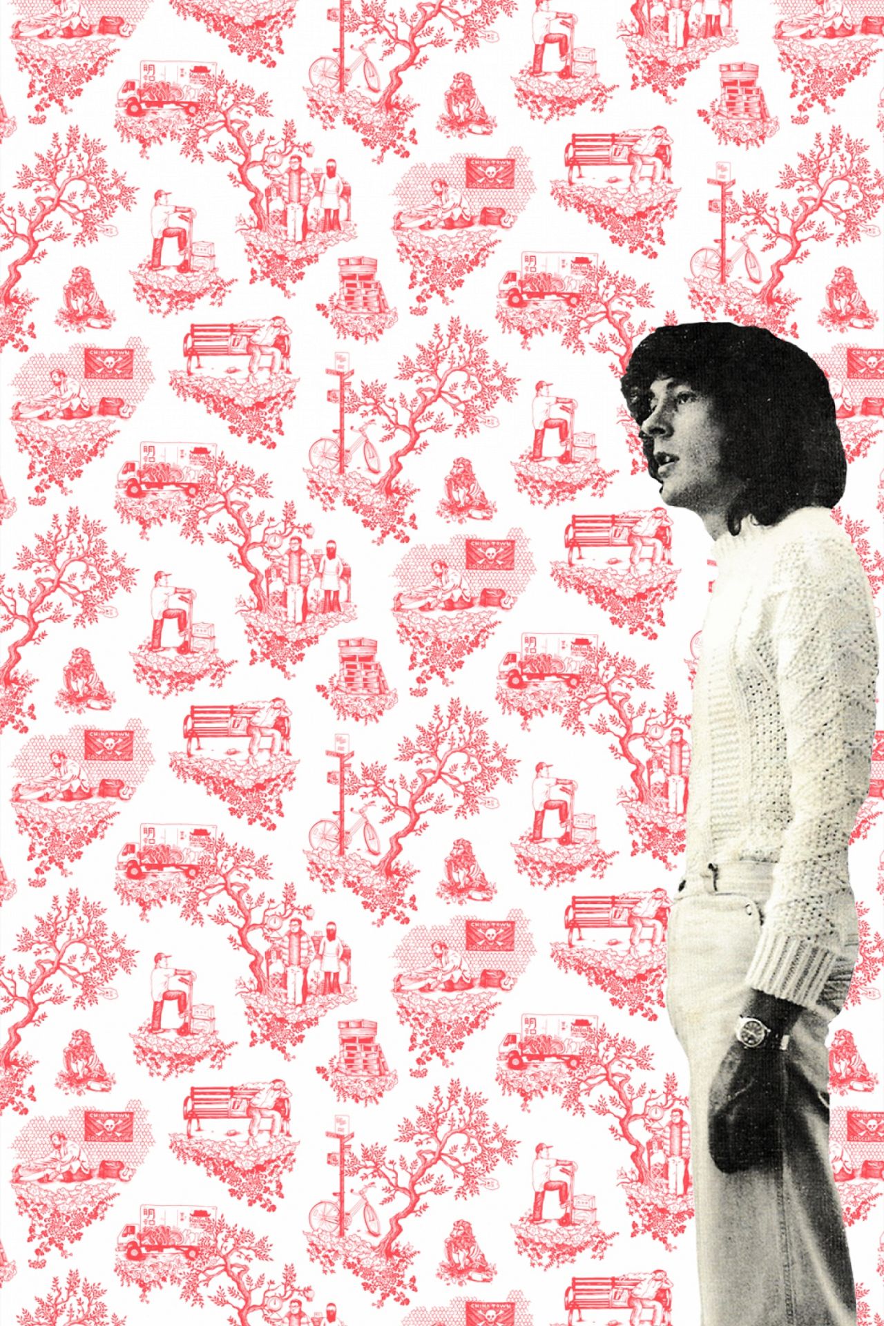 Chinatown Toile - HD Wallpaper 