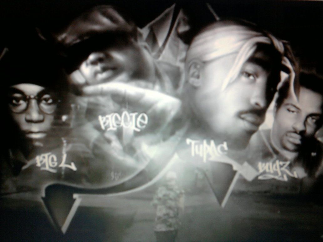 Eminem Tupac Biggie Smalls - HD Wallpaper 