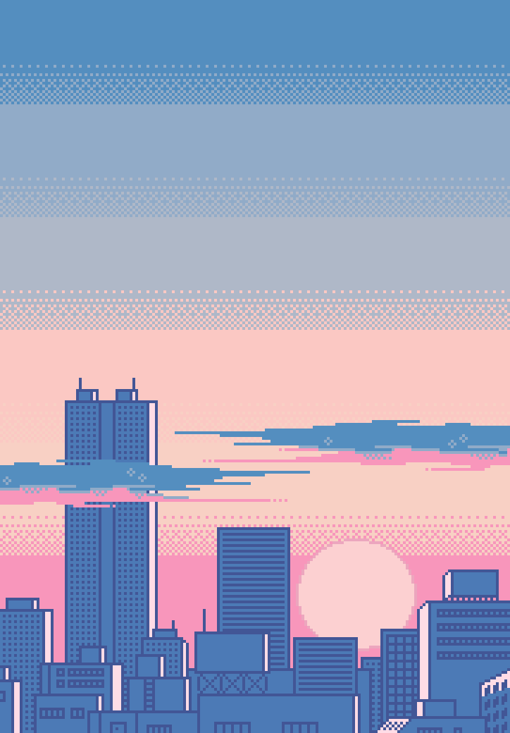 Aesthetic Pixel Background - HD Wallpaper 