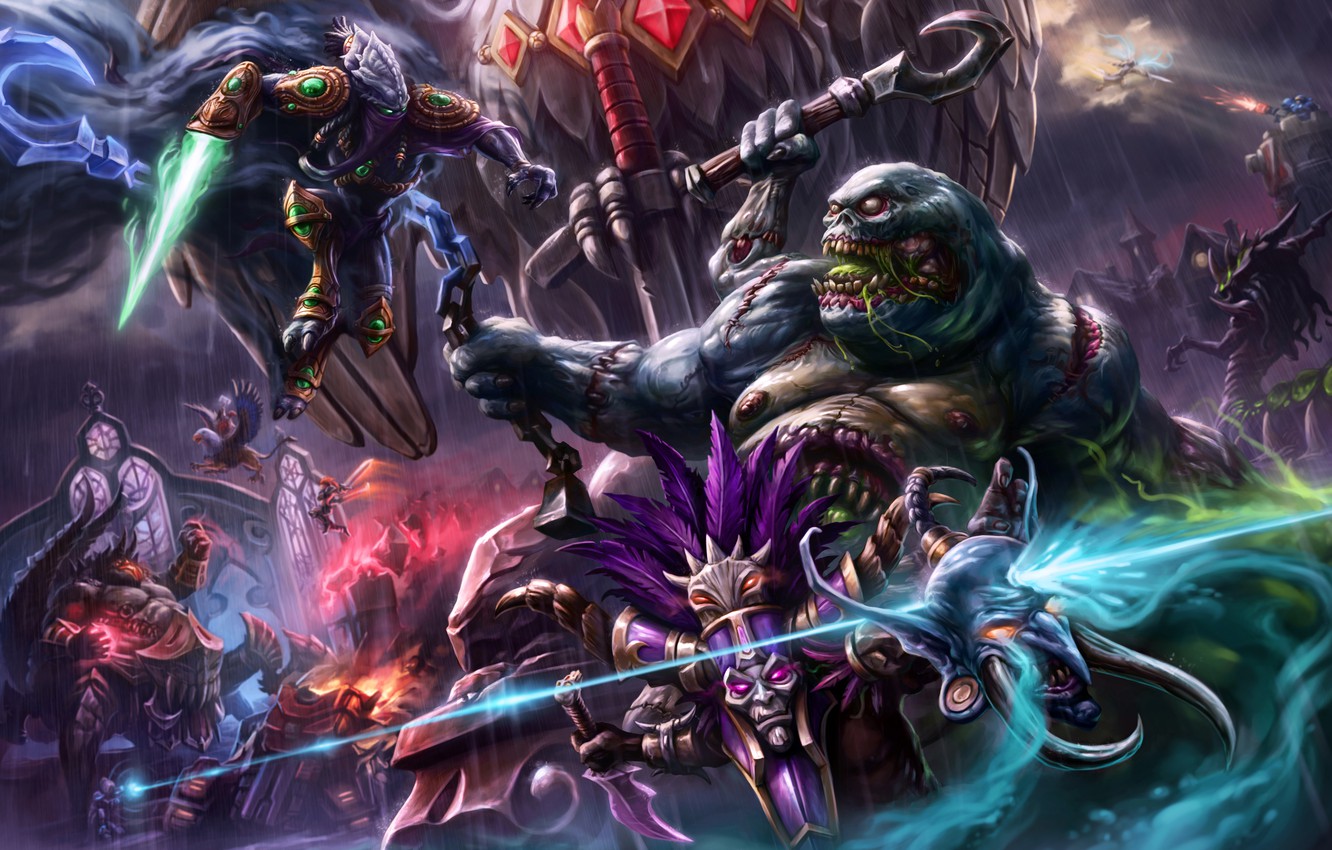 Photo Wallpaper Starcraft, Warcraft, Sonya, Blizzard, - Broodmother City Of Sin - HD Wallpaper 