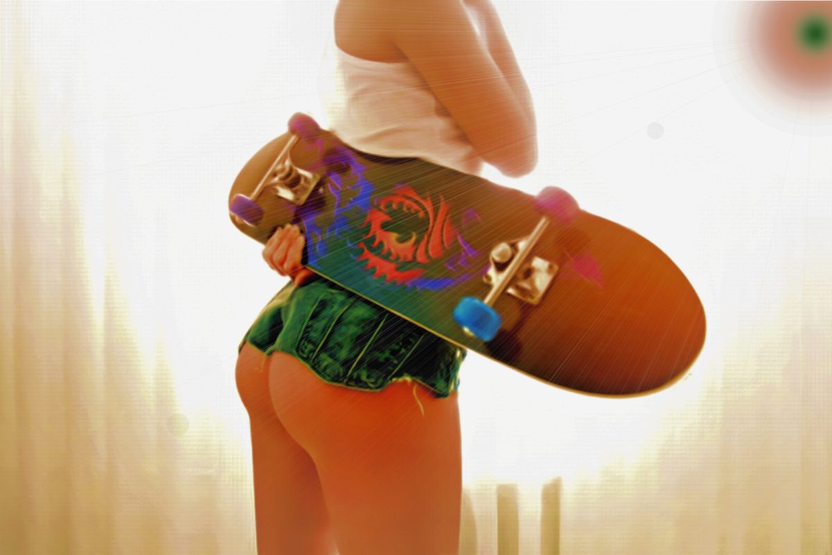 Skater Girl By Slawa By Montag451 - Skater Girl - HD Wallpaper 