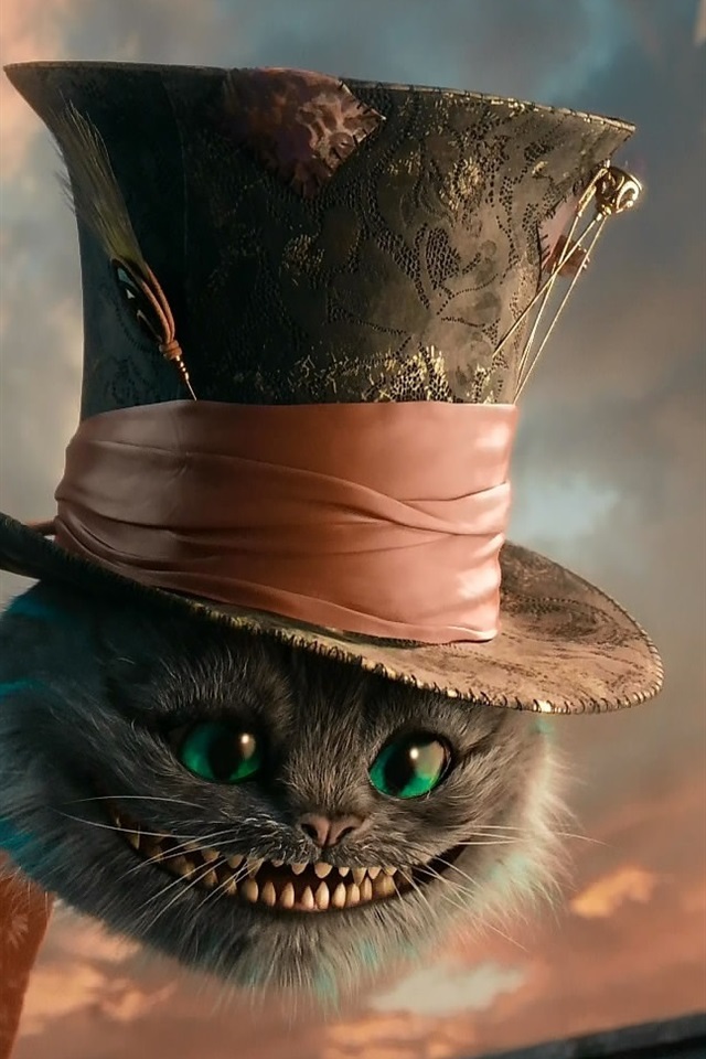 Cheshire Cat Alice Movie - HD Wallpaper 