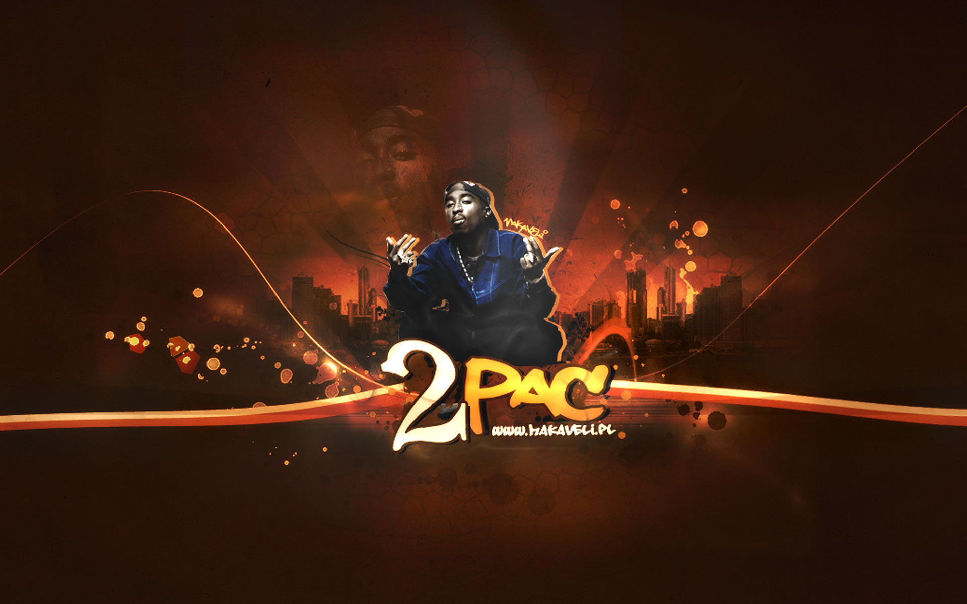 Download Hd 2pac Desktop Wallpaper Id - 2pac Wall - HD Wallpaper 