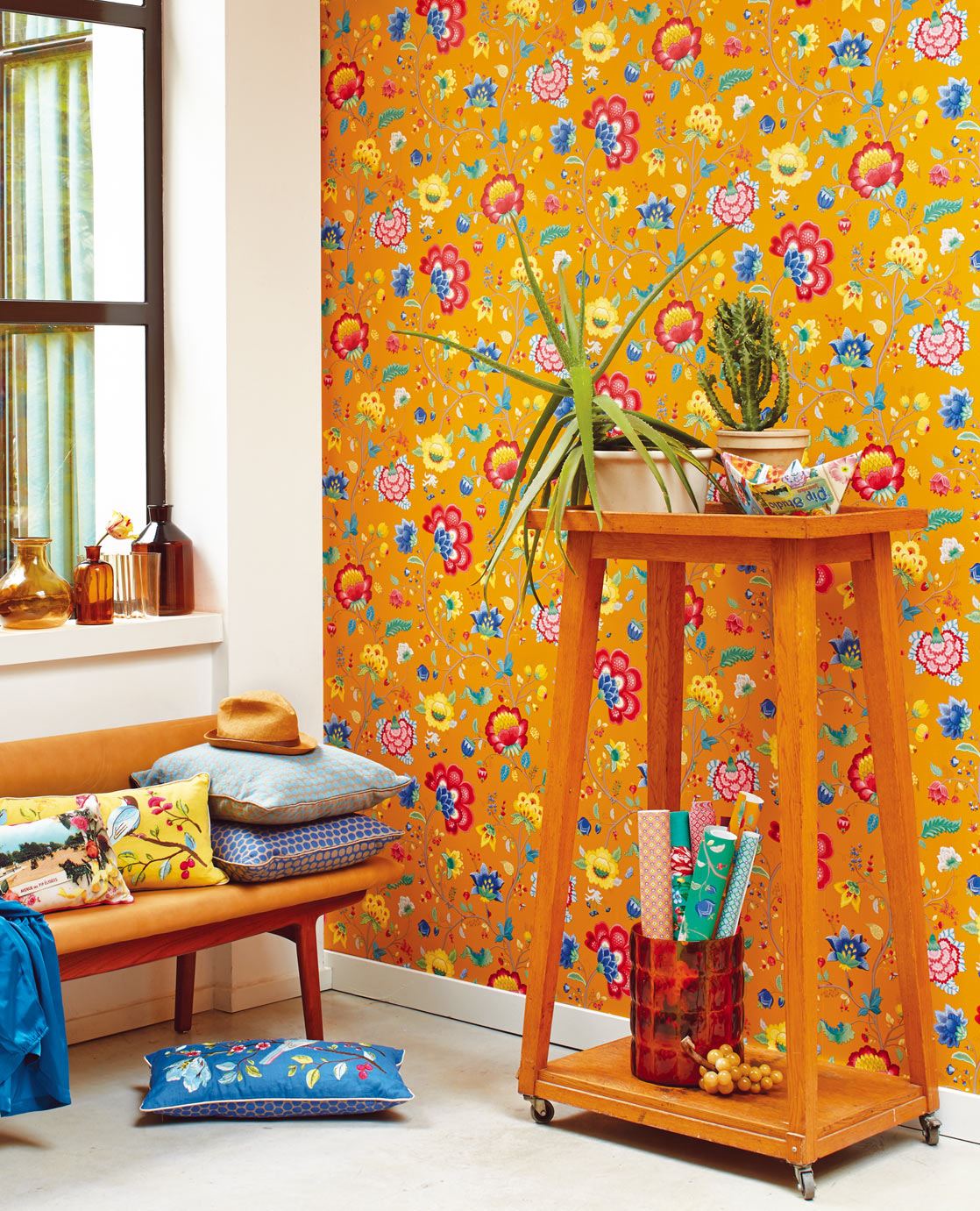 Pip Studio Floral Fantasy - HD Wallpaper 