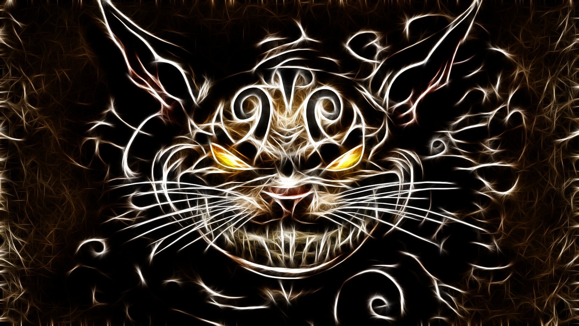 Cheshire Cat Wallpaper Alice Madness 19x1080 Wallpaper Teahub Io