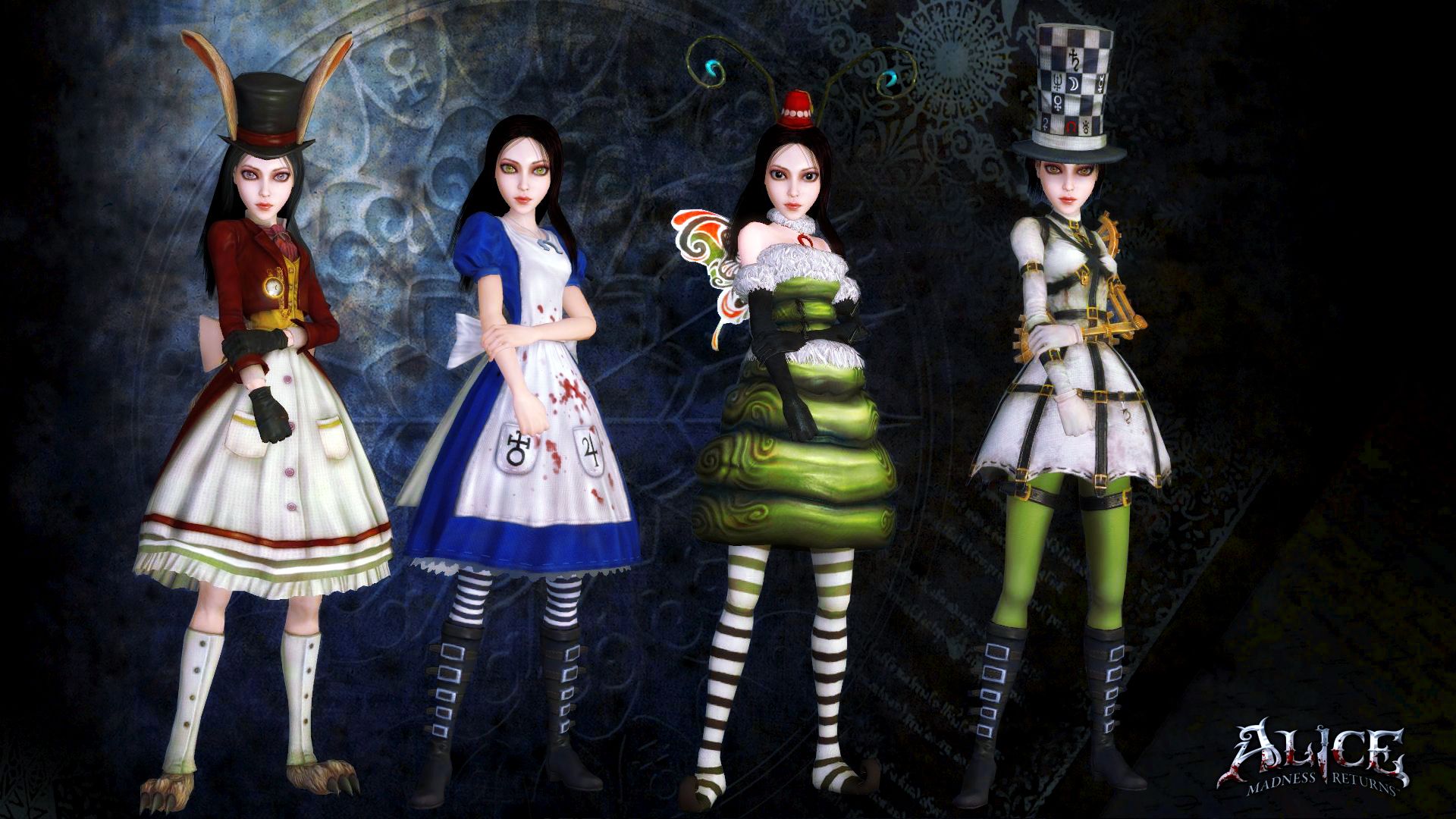 Alice Madness Returns, Game, Alice - American Mcgee's Alice Madness Returns - HD Wallpaper 