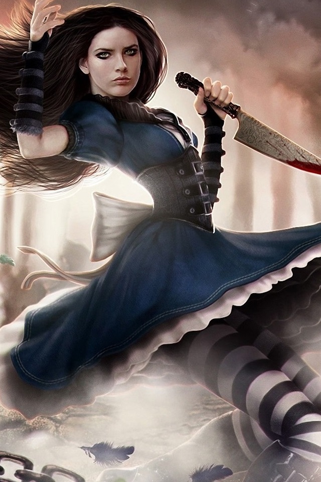 Iphone Wallpaper Alice - Poster Alice Madness Returns - HD Wallpaper 