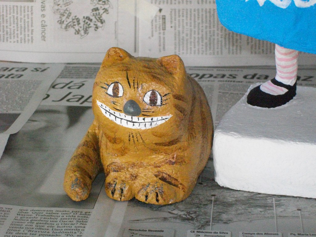 Gato De Papietagem - HD Wallpaper 