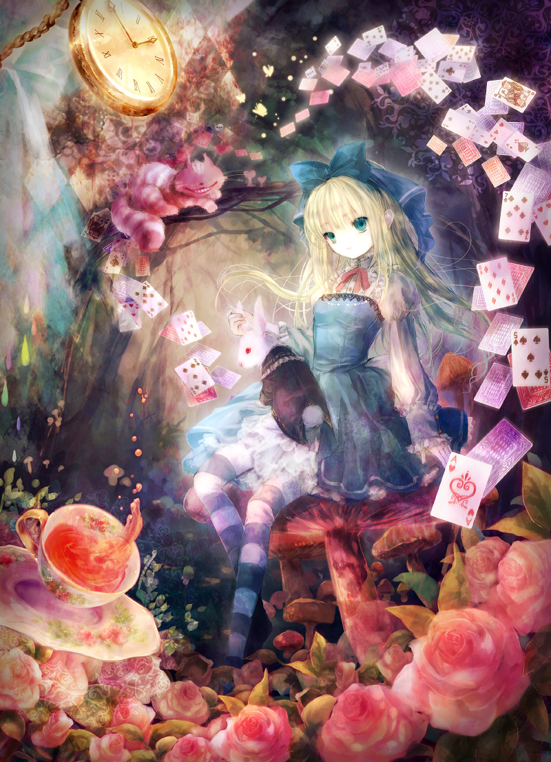 Alice In Wonderland Phone - HD Wallpaper 