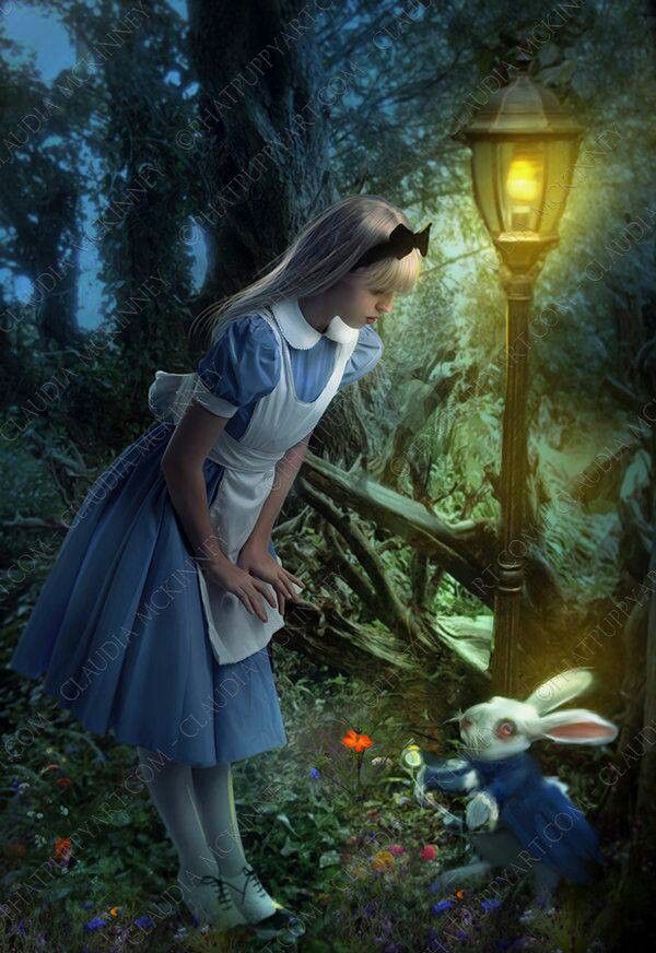 Alice In Wonderland Digital Art - HD Wallpaper 