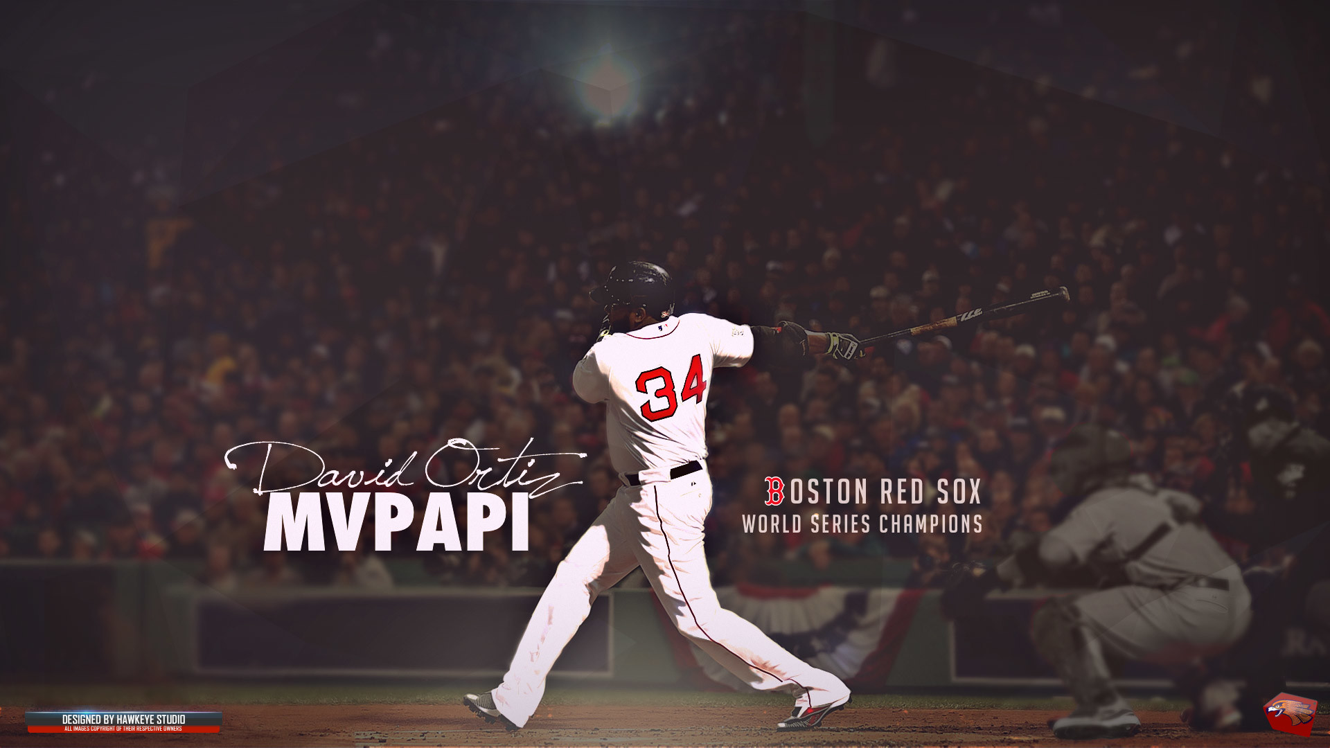 David Ortiz Red Sox Wallpaper 45830 - David Ortiz Wallpaper Hd - HD Wallpaper 