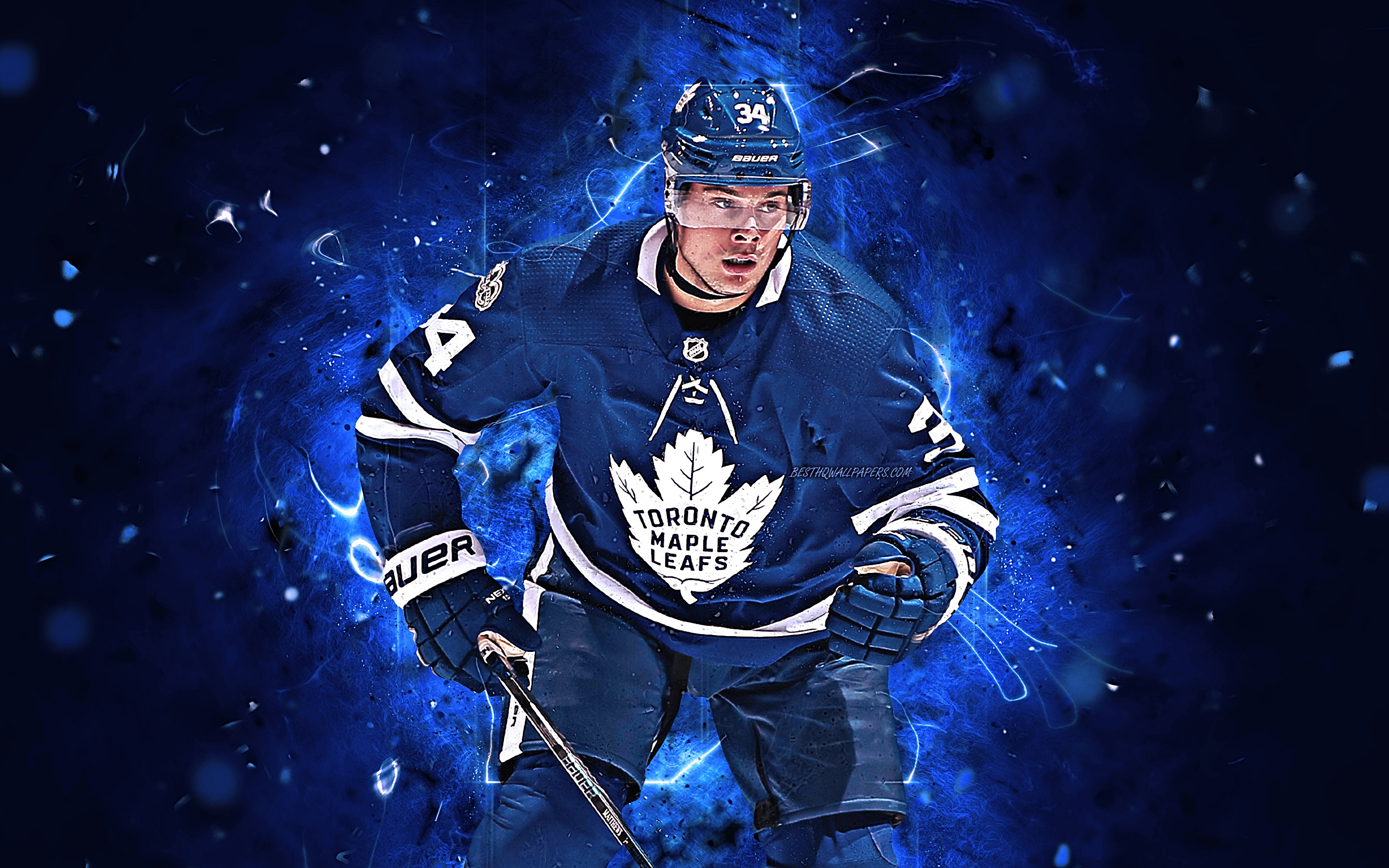 Auston Matthews, Hockey Players, Toronto Maple Leafs, - Goalkeeper - HD Wallpaper 