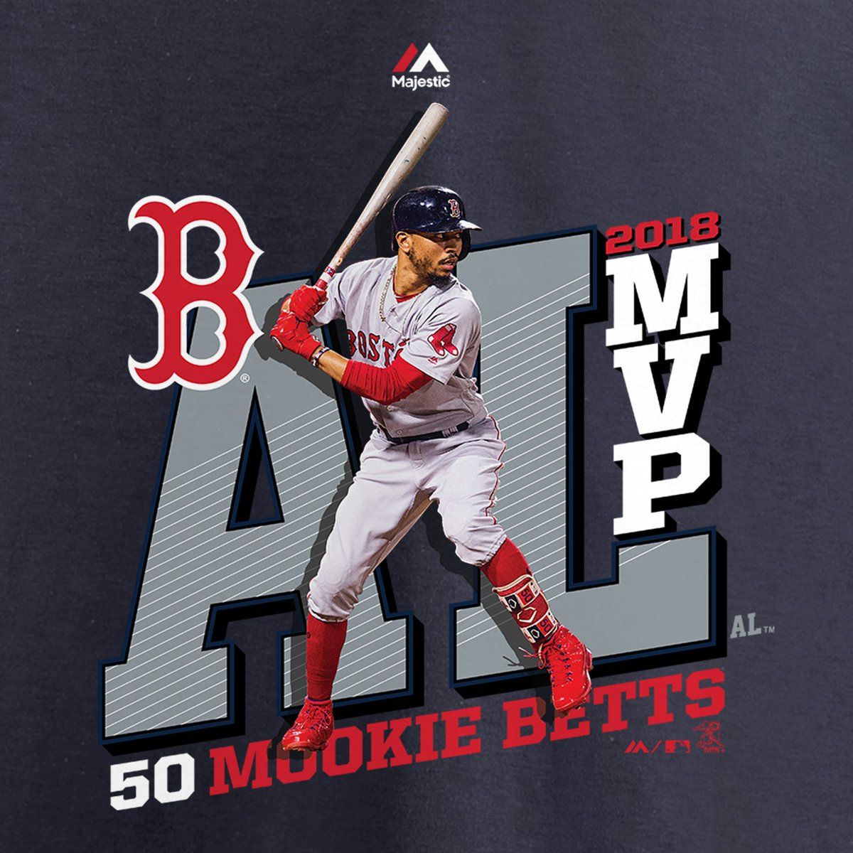 Mookie Betts Al Mvp 2018 - HD Wallpaper 