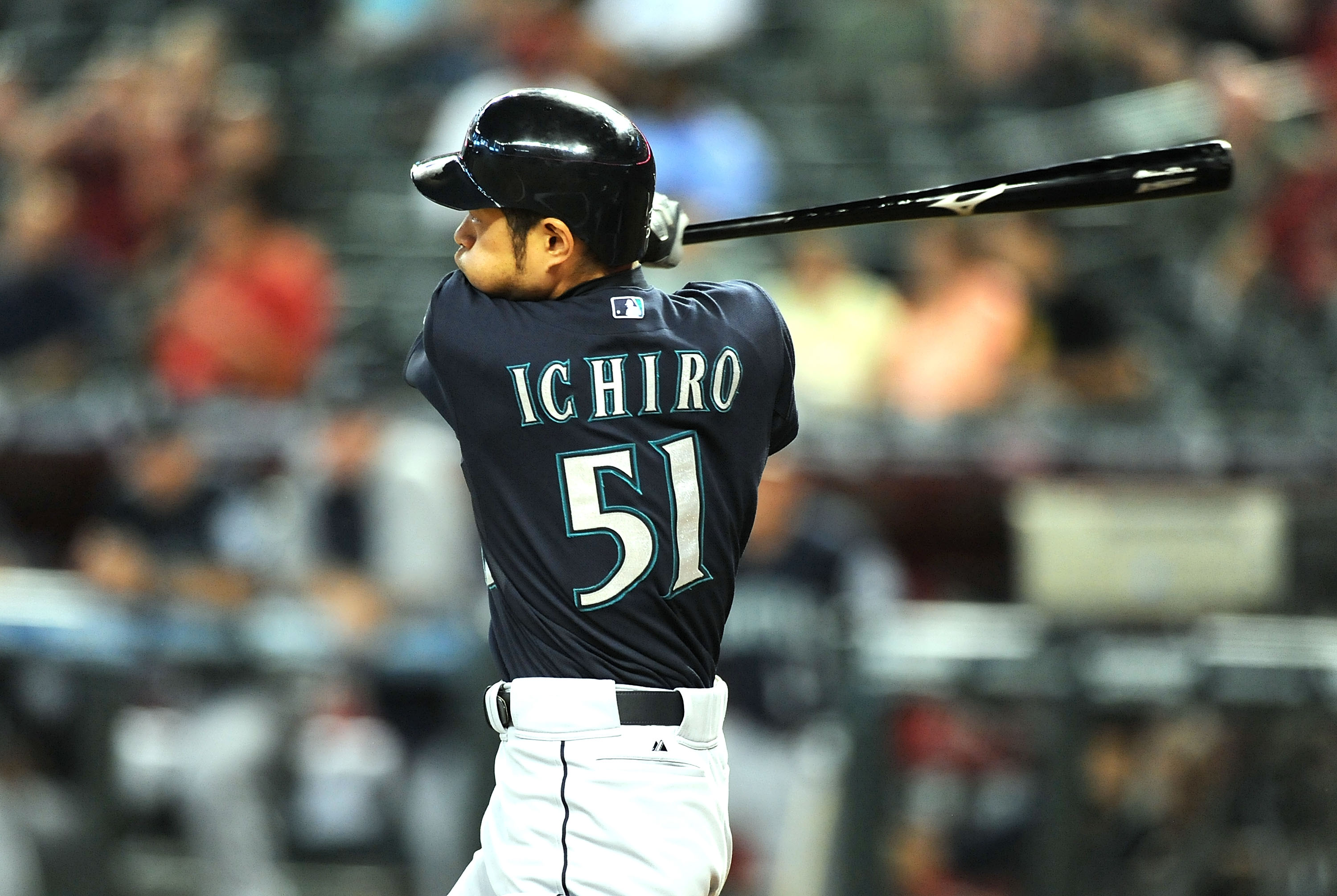 Seattle Mariners V Arizona Diamondbacks - Seattle Mariners Ichiro Suzuki - HD Wallpaper 