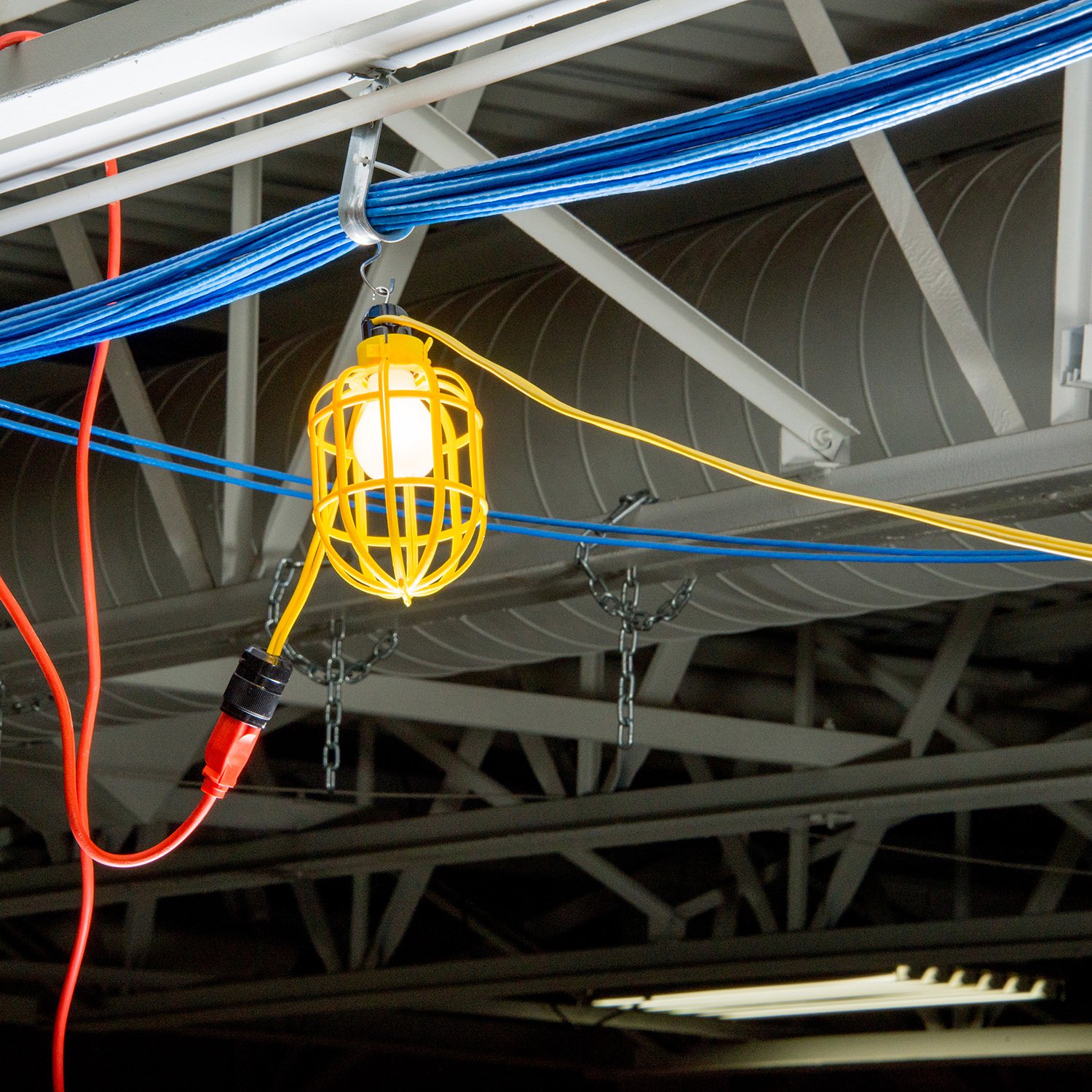 Chalky Ivory/deep Marine Blue Painting Supplies & Wall - Electrical Wiring - HD Wallpaper 