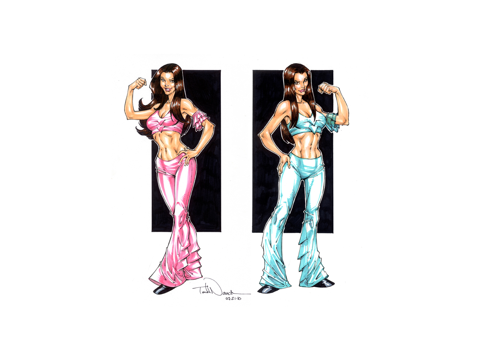 Bella Twins Wallpaper - Bella Twins - HD Wallpaper 