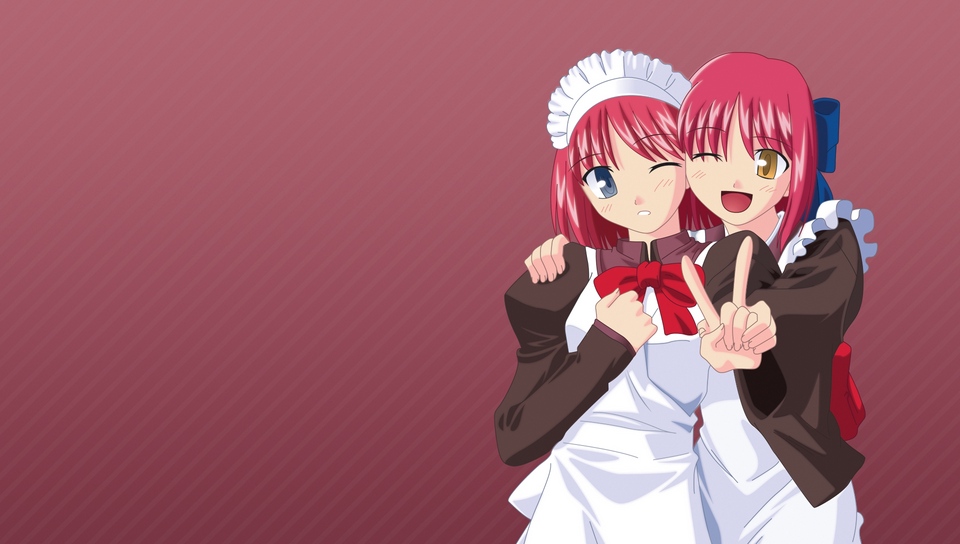 Wallpaper Shingetsutan Tsukihime, Kohaku, Hisui, Girls, - Hisui And Kohaku - HD Wallpaper 