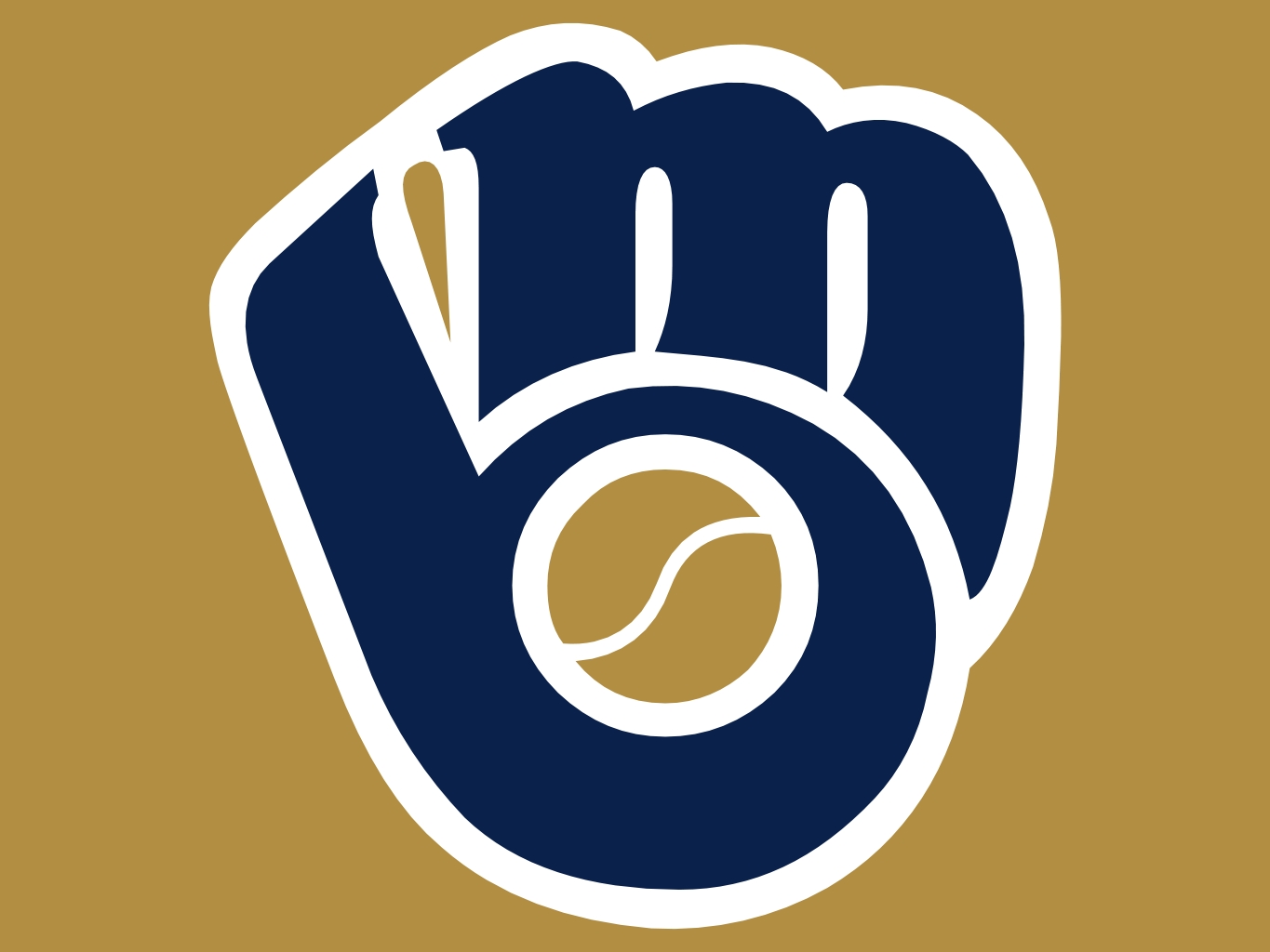 Milwaukee Brewers Wallpapers Group - Milwaukee Brewers Logo 2020 - HD Wallpaper 
