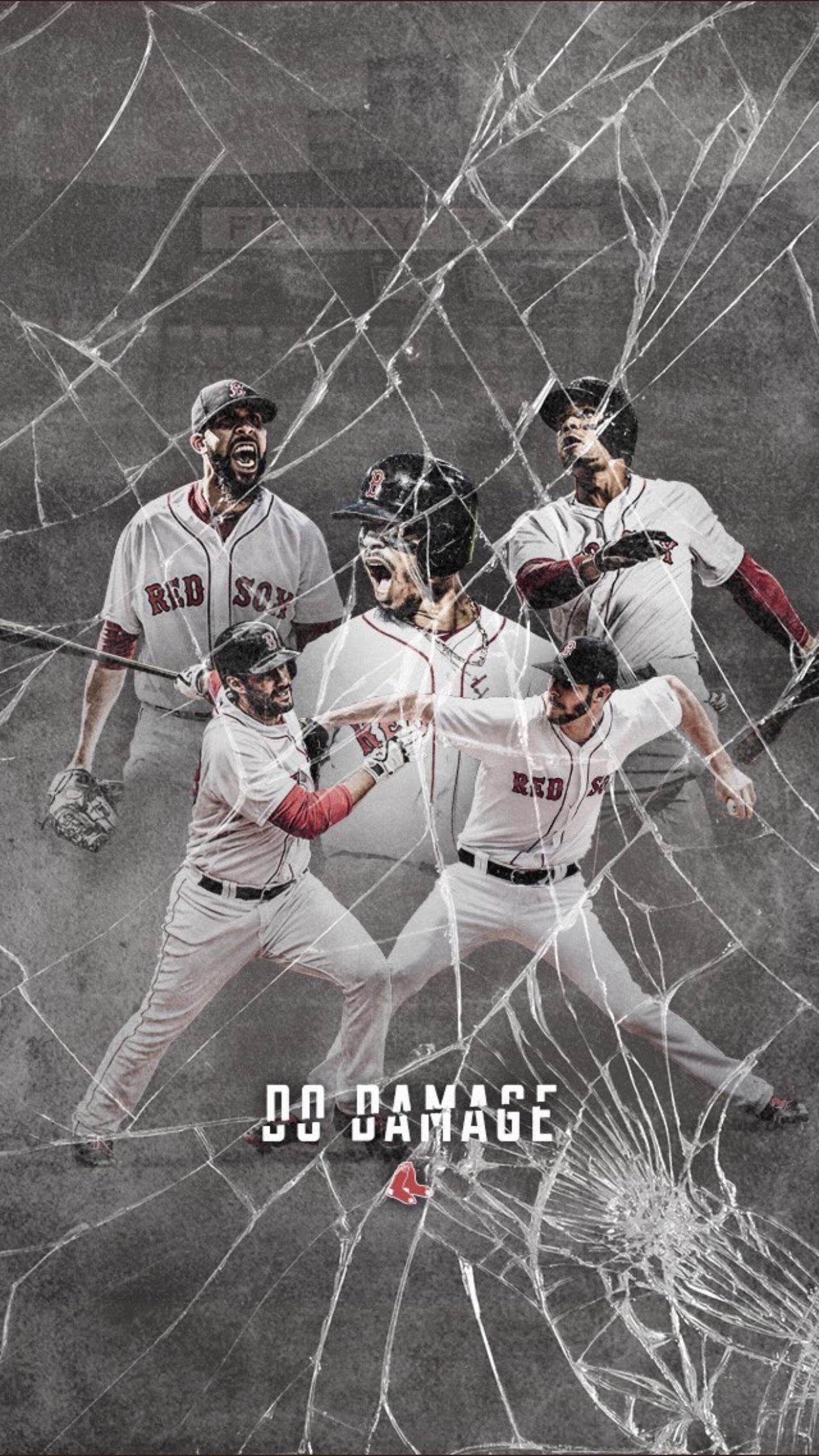Boston Red Sox Do Damage - HD Wallpaper 