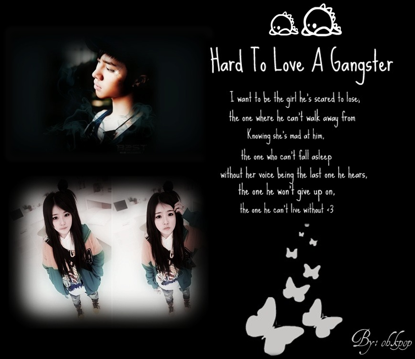 Gangster Love Quotes Or Saying Image By Ohmykpop On - Quotes About Loving A Gangster - HD Wallpaper 