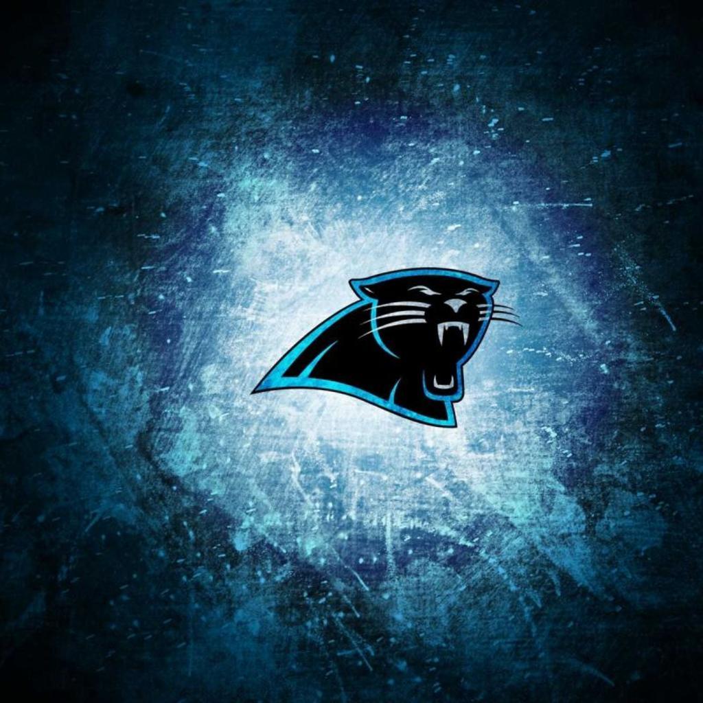 Panthers Glowing Mascot Logo Wallpaper For Ipad - Panthers Background - HD Wallpaper 
