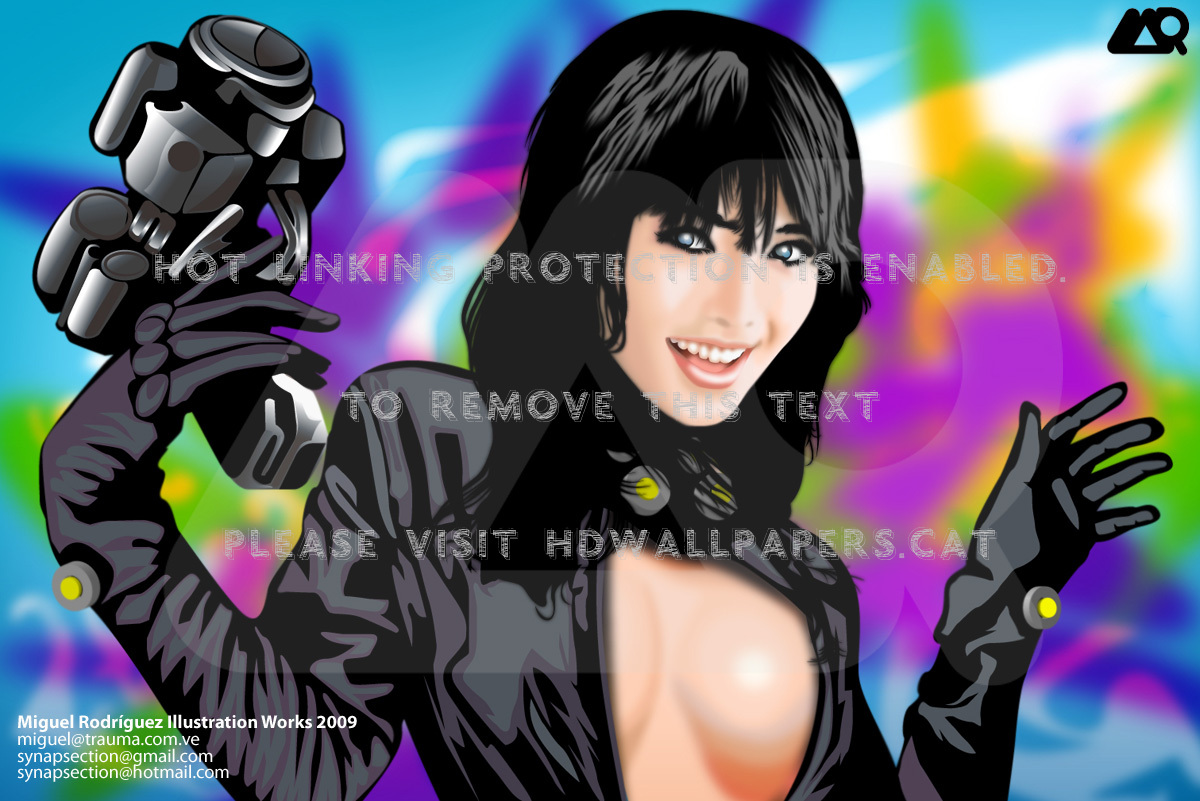 Gansta Girl Gangster Gangsta Abstract 3d And - Cartoon - HD Wallpaper 