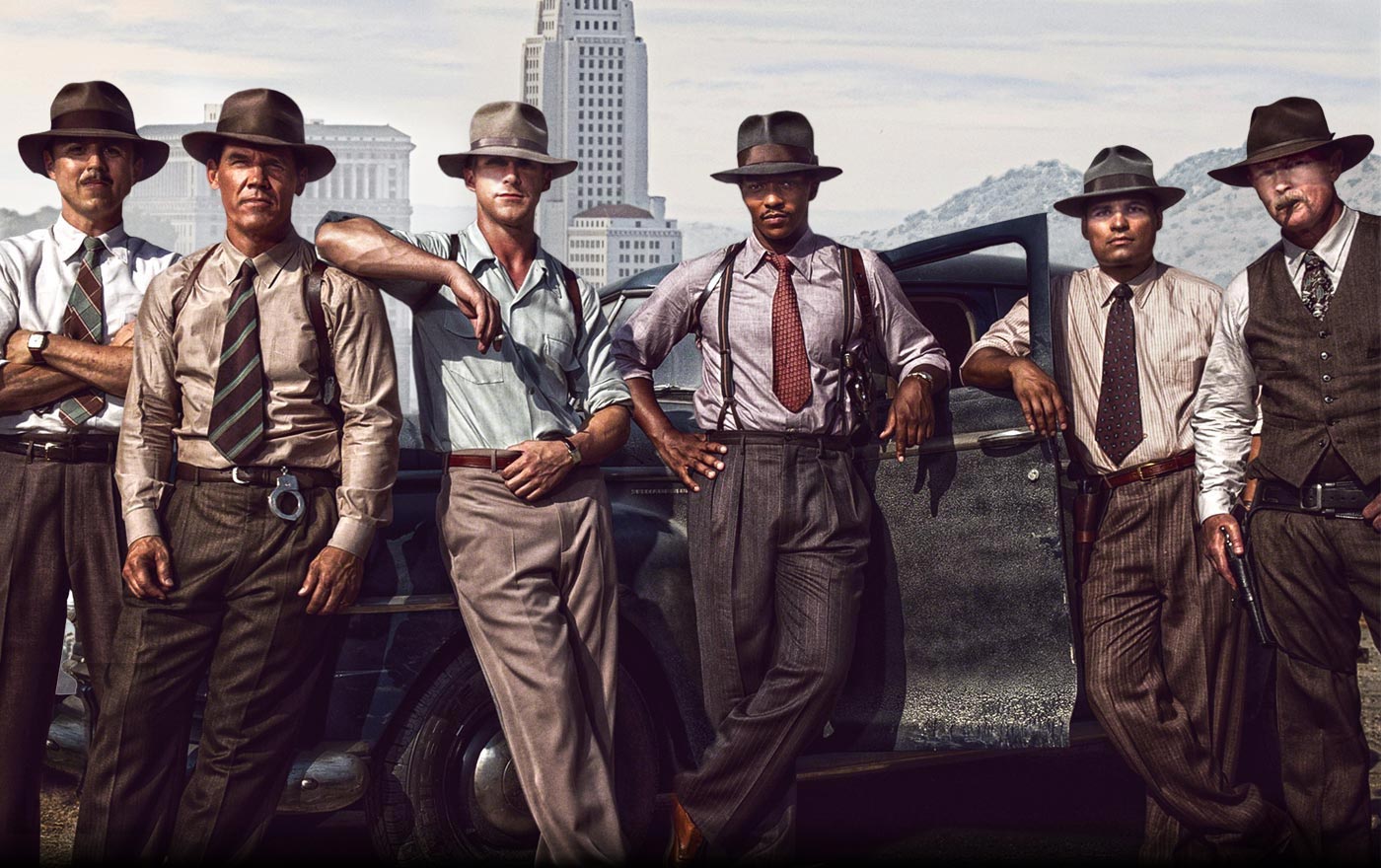 Hq Gangster Squad Wallpapers - Gangster Squad - HD Wallpaper 