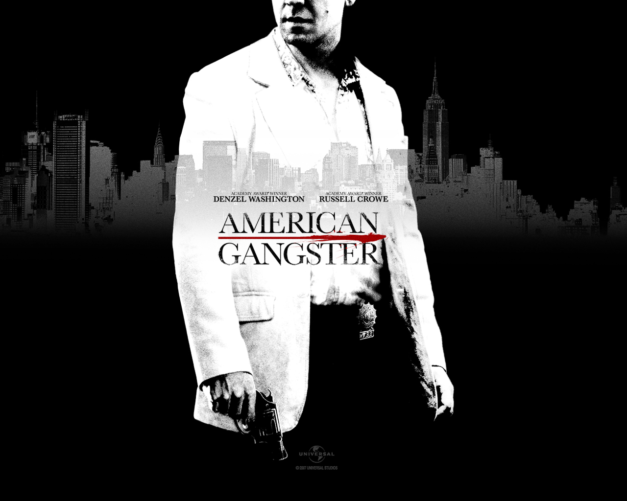 Russell Crowe In American Gangster Wallpaper - American Gangster Poster - HD Wallpaper 